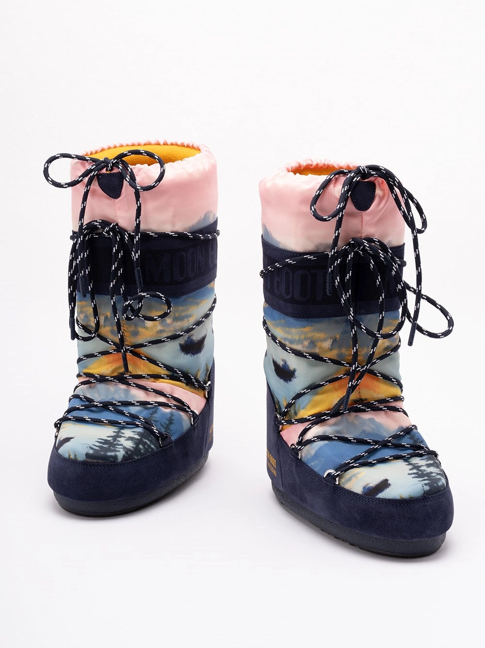 Moon Boot Women `Mb X Guest In Residence Icon High Postcard` Boots MOON BOOT
