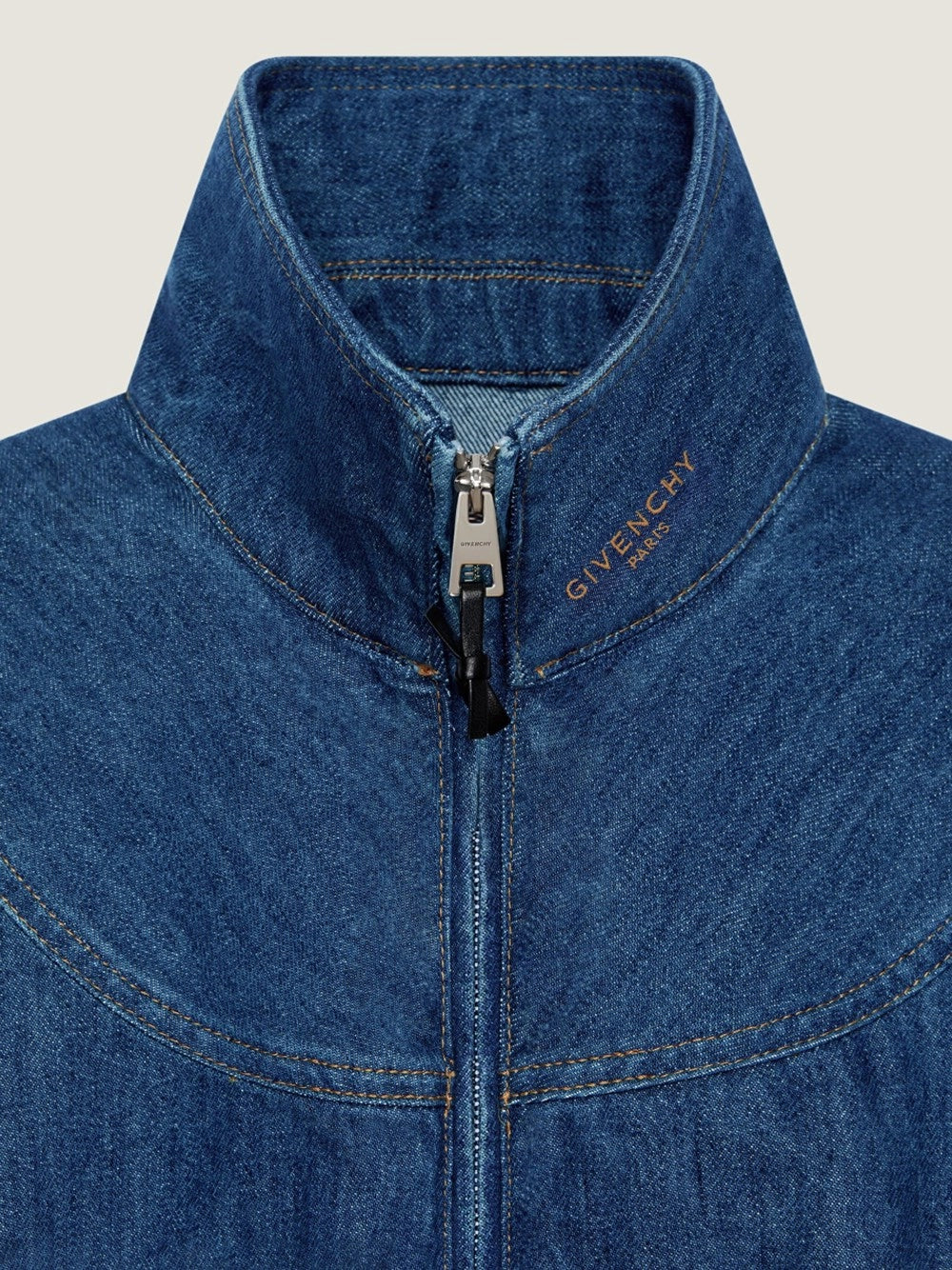 Givenchy Women Denim Bomber Jacket GIVENCHY