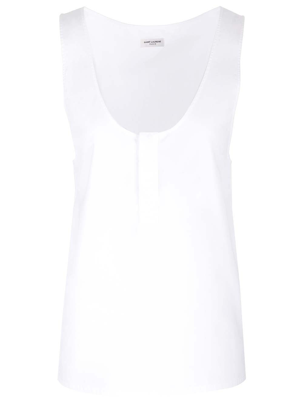 Saint Laurent Women "Henley" Tank Top SAINT LAURENT