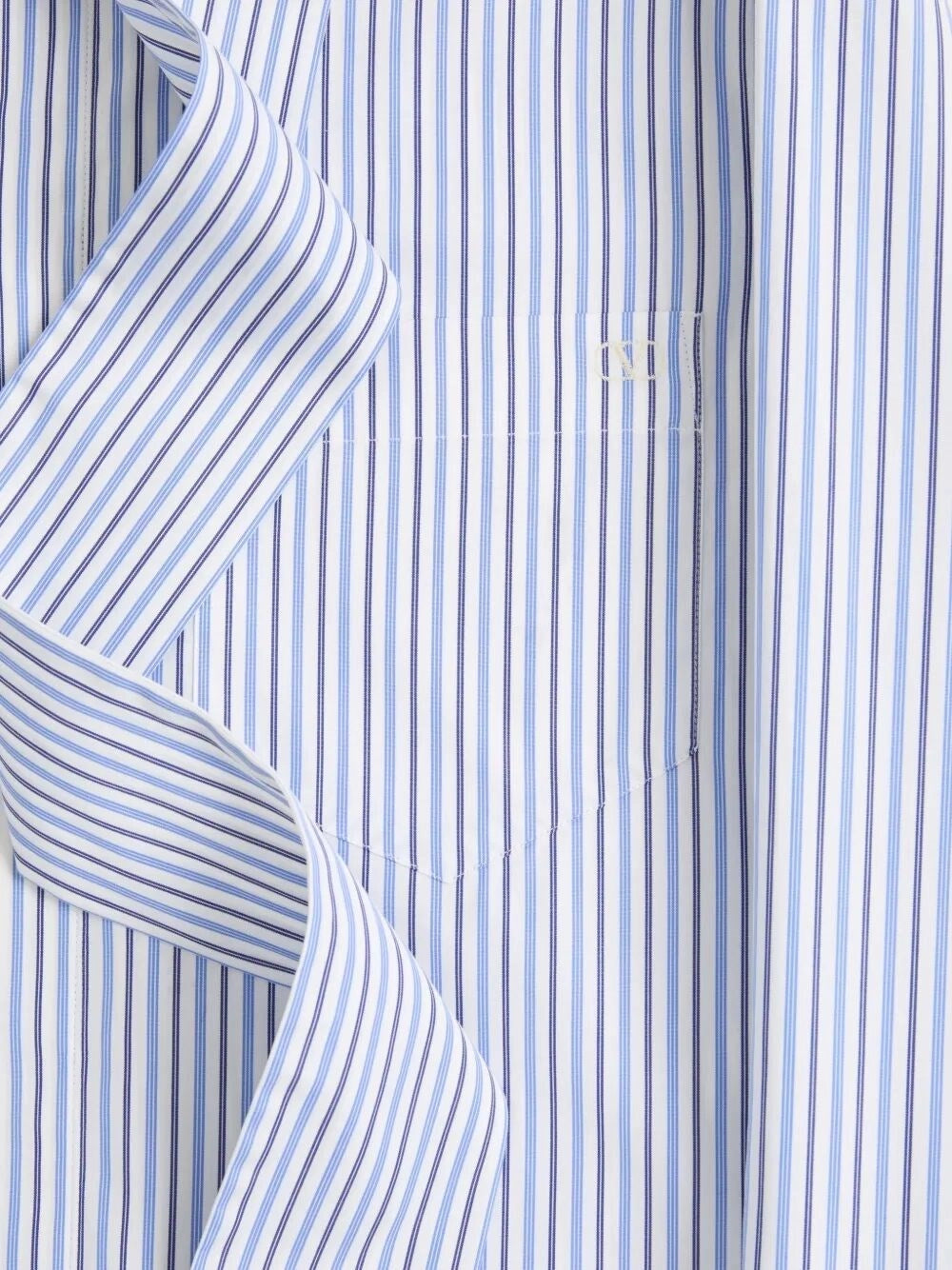 Valentino Garavani Men `Vlogo Signature` Striped Shirt VALENTINO GARAVANI