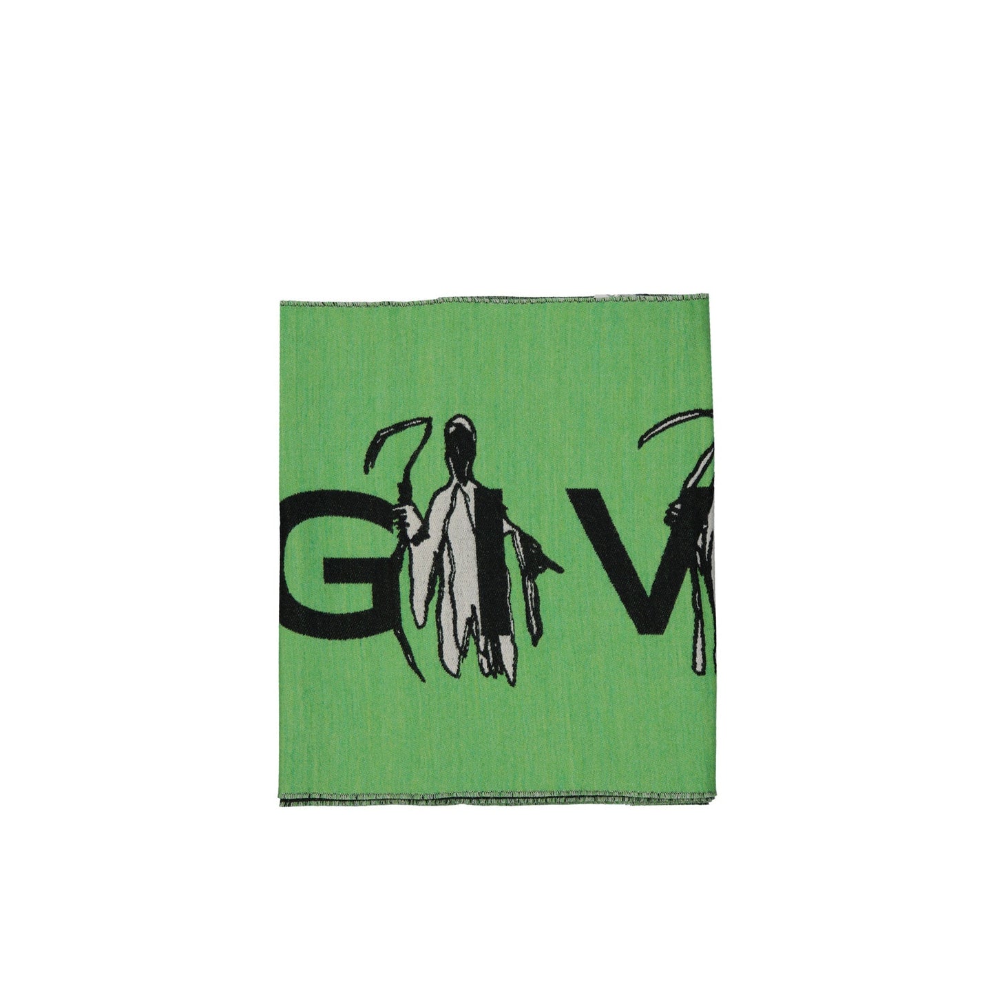 Givenchy Logo Wool Scarf Men GIVENCHY