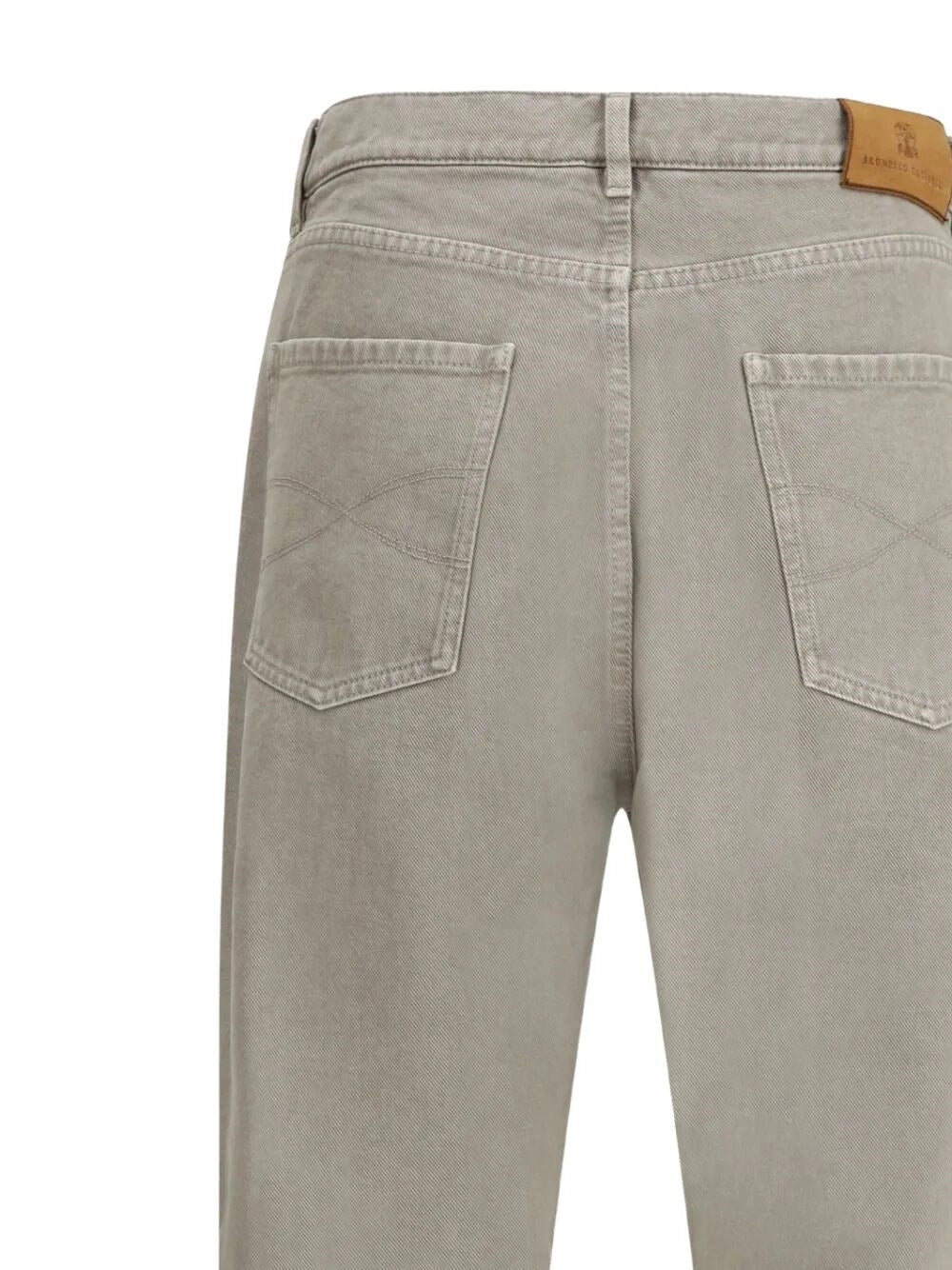 Brunello Cucinelli Men Dyed Denim Pants BRUNELLO CUCINELLI