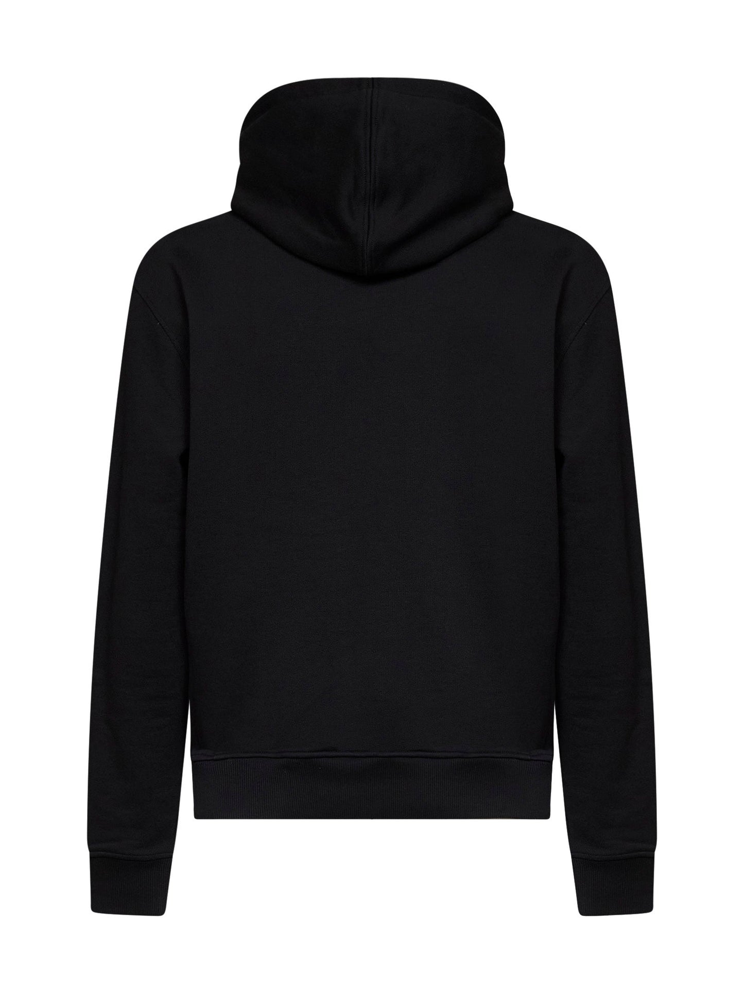 Ami Paris Men Black Cotton Ami De Cœur Hoodie AMI PARIS