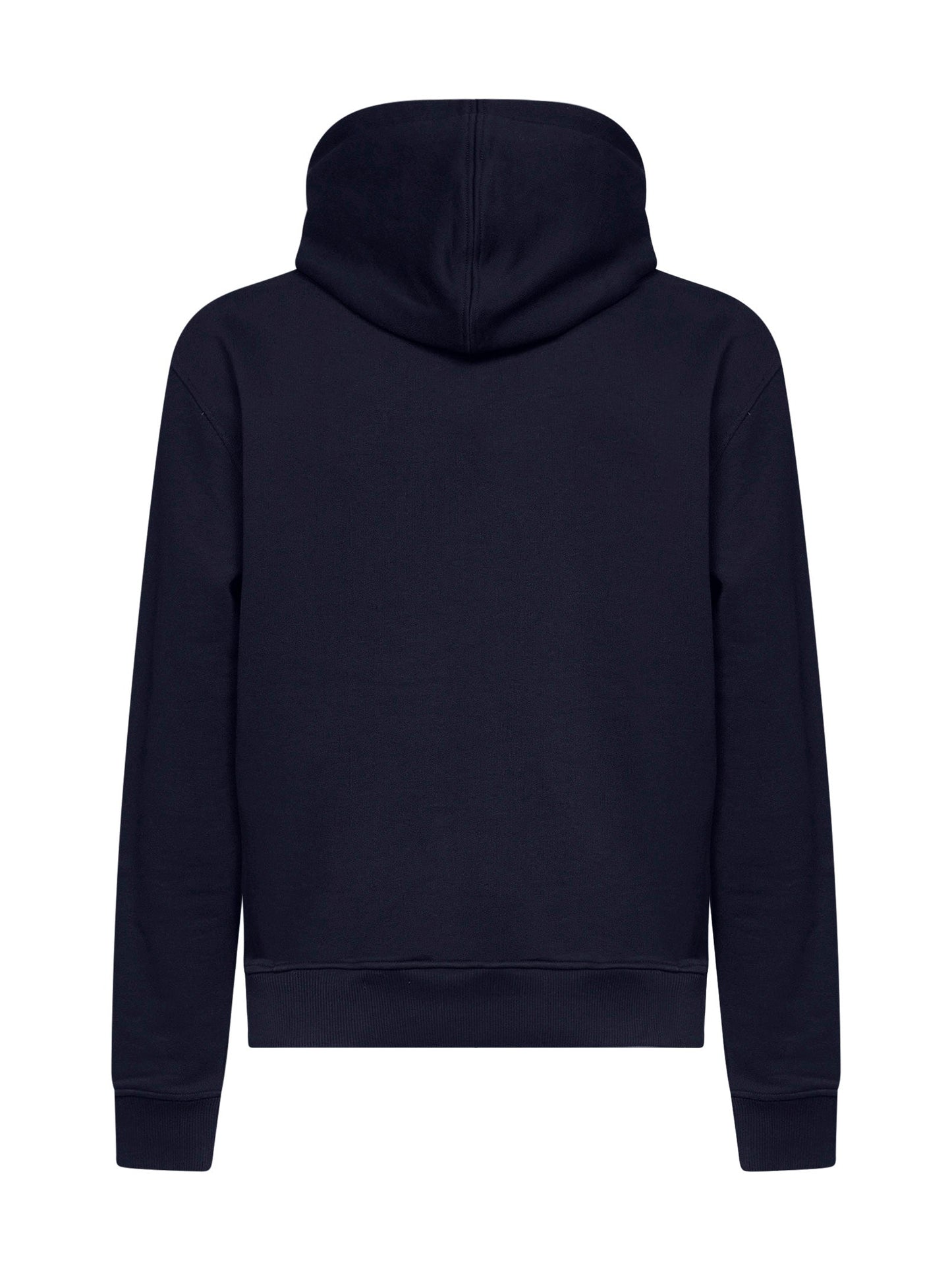 Ami Paris Men Midnight Blue Cotton Ami De Cœur Hoodie AMI PARIS