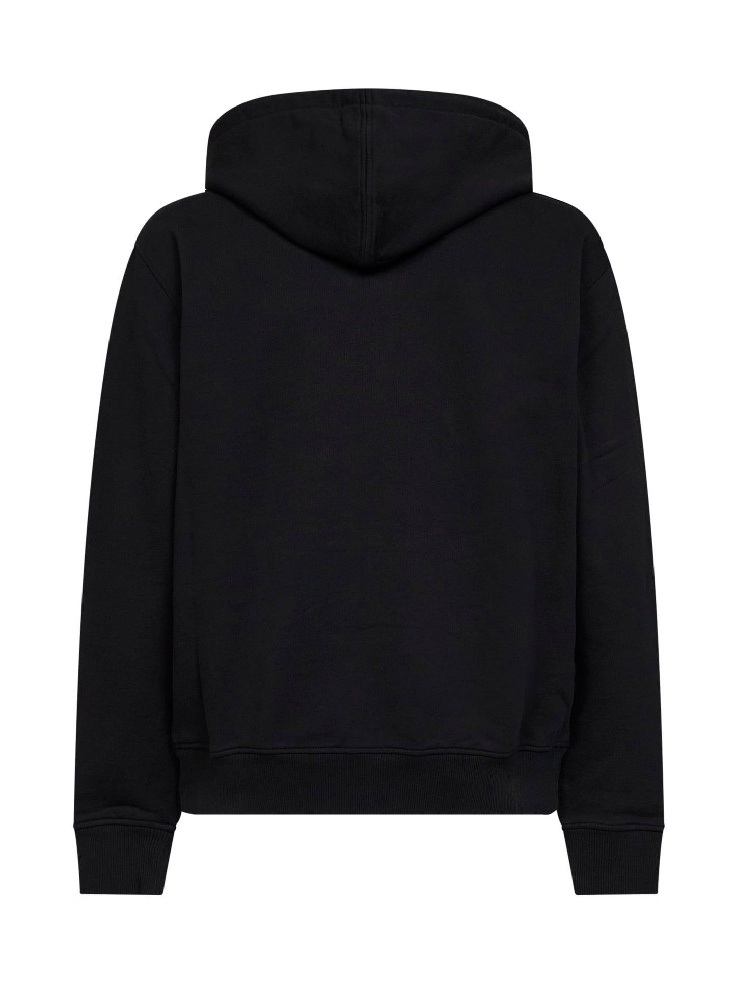 Ami Paris Men Black Cotton Ami De Cœur Zip-Up Hoodie AMI PARIS
