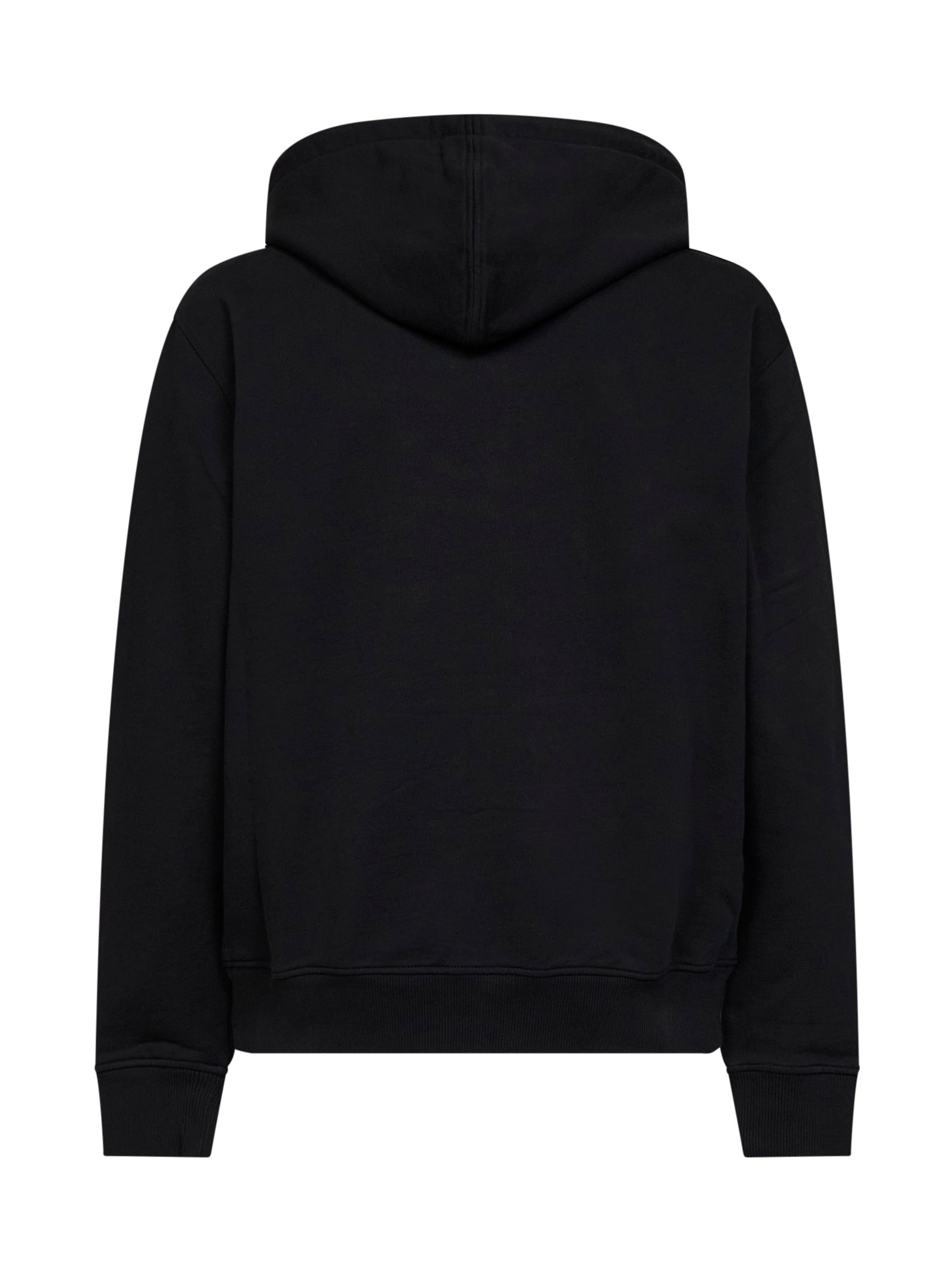 Ami Paris Men Black Cotton Ami De Cœur Zip-Up Hoodie AMI PARIS