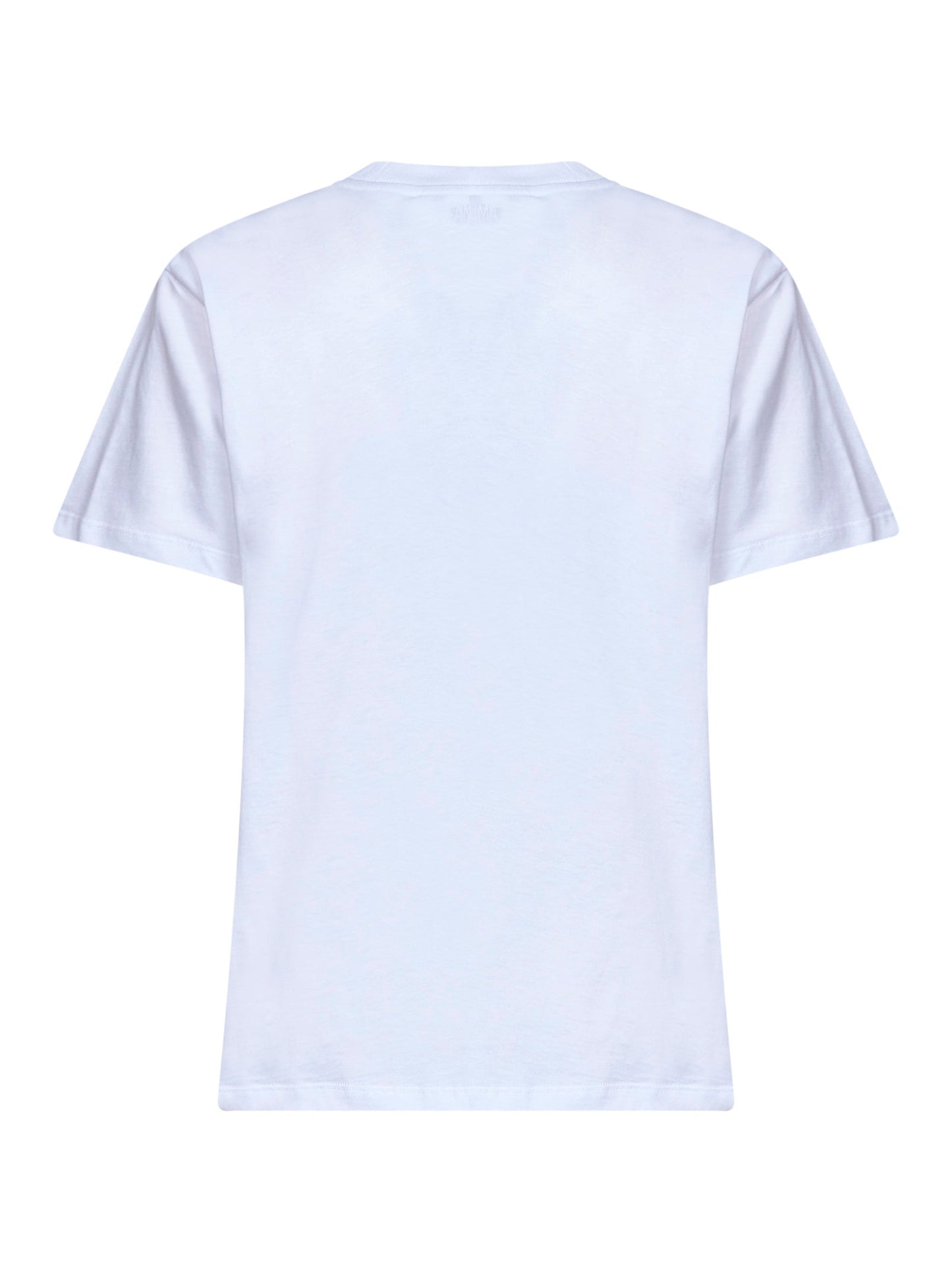 Ami Paris Women White Cotton Jersey Ami De Cœur T-Shirt AMI PARIS