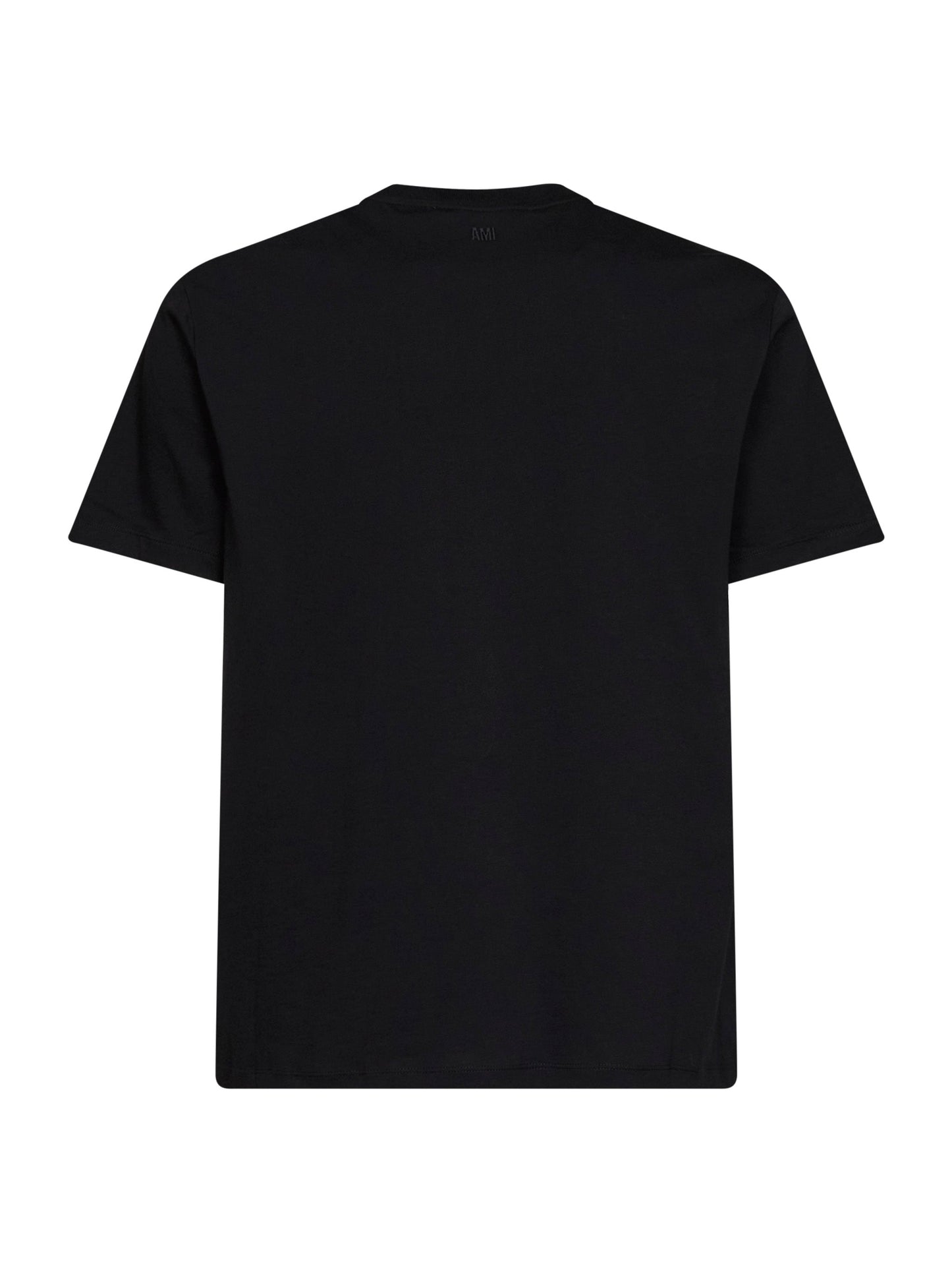 Ami Paris Men Black Cotton Ami De Cœur T-Shirt AMI PARIS