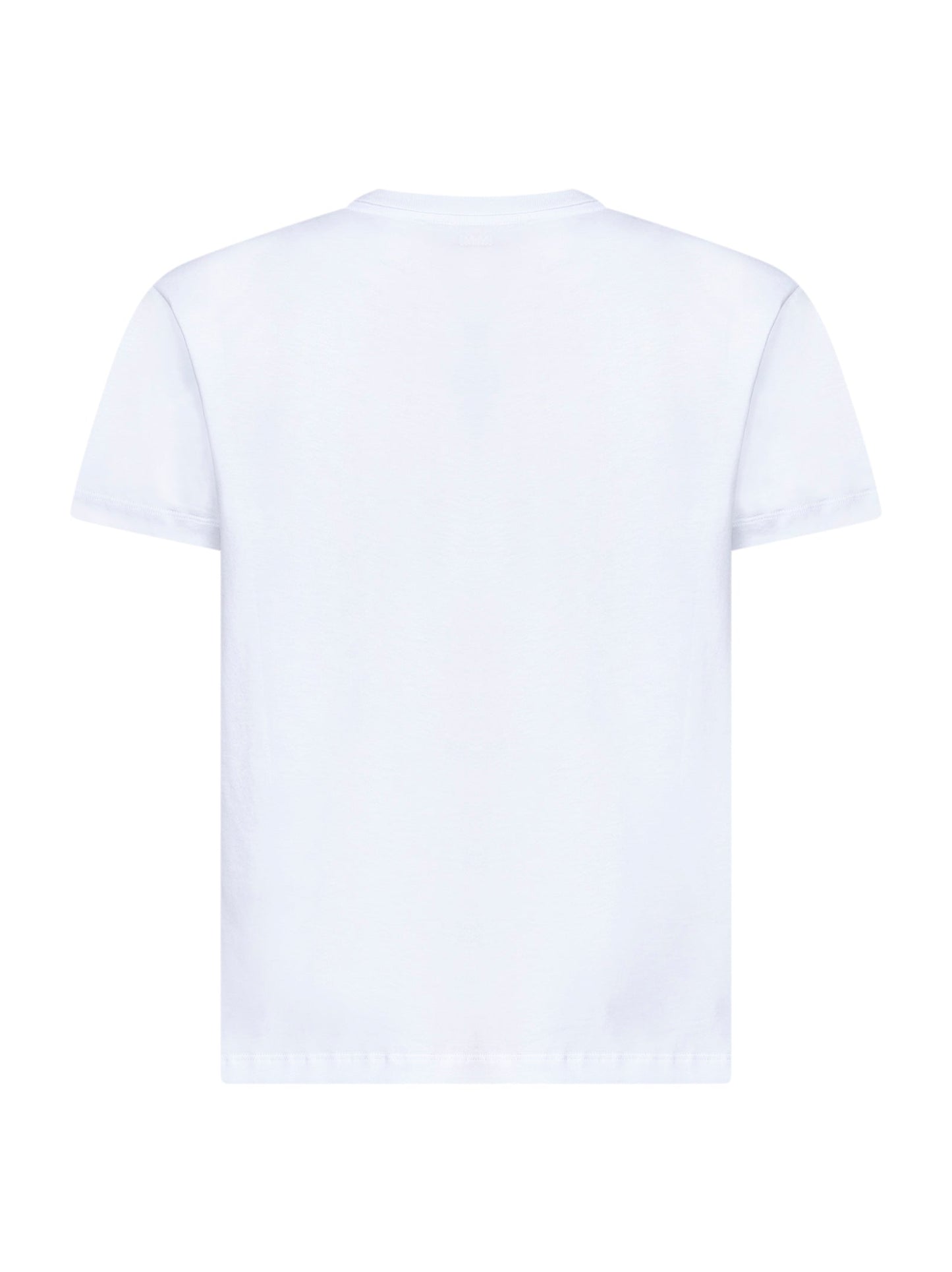 Ami Paris Men White Cotton Ami De Cœur T-Shirt AMI PARIS
