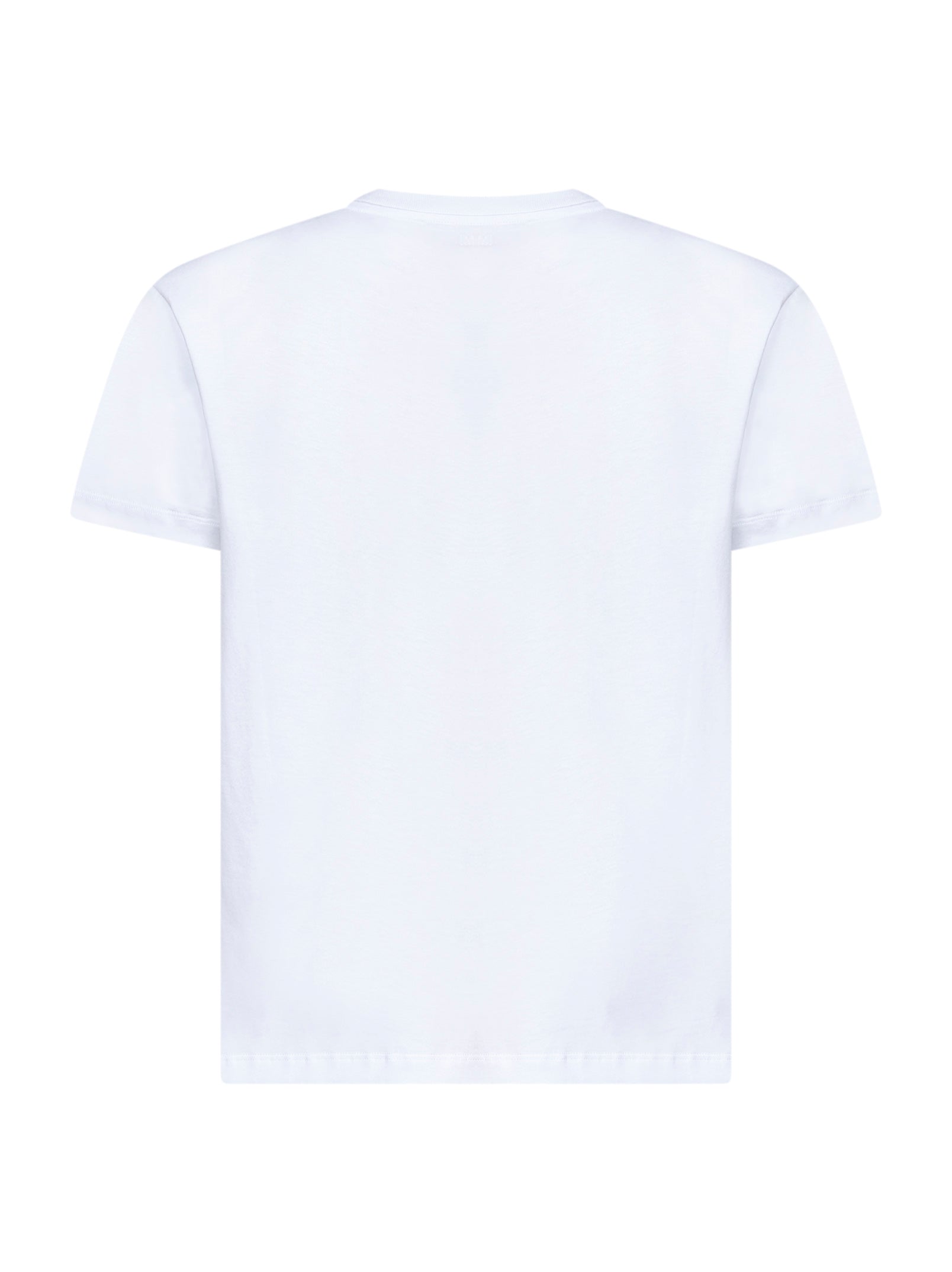Ami Paris Men White Cotton Ami De Cœur T-Shirt AMI PARIS