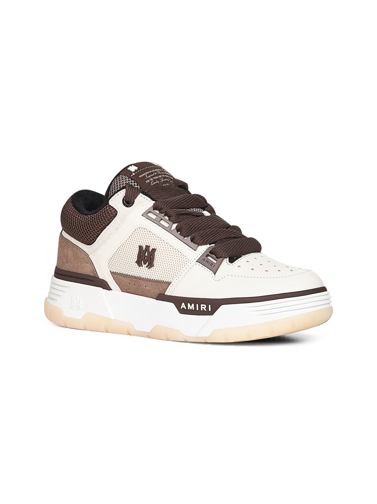 Amiri Men Brown Ma-1 Sneakers AMIRI