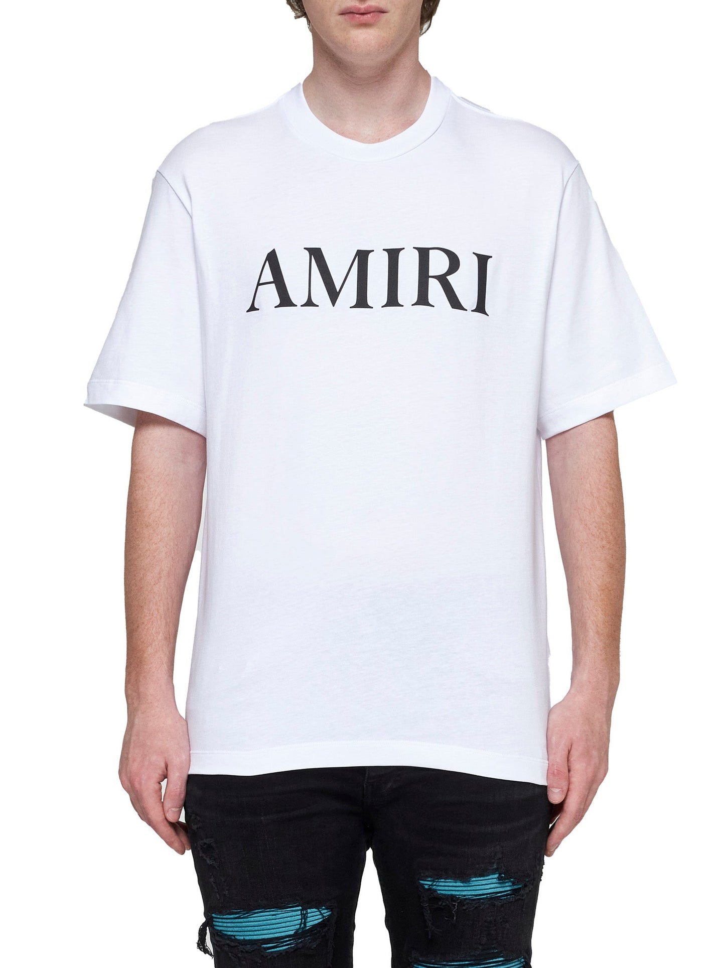 Amiri Men Logo Cotton T-Shirt AMIRI