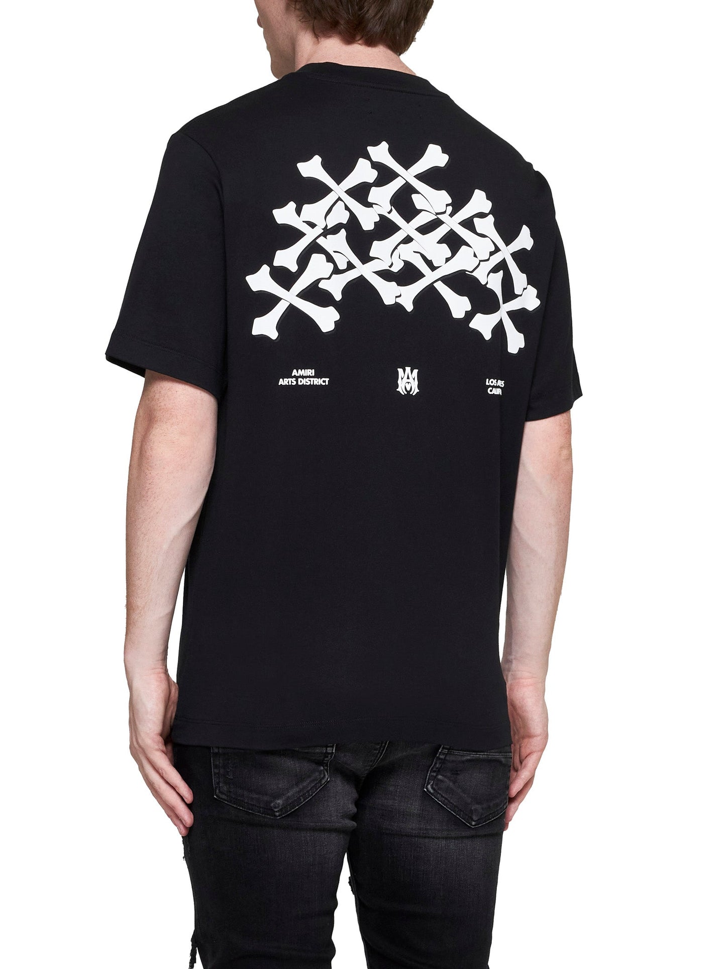 Amiri Men "Bones Stacked" T-Shirt AMIRI