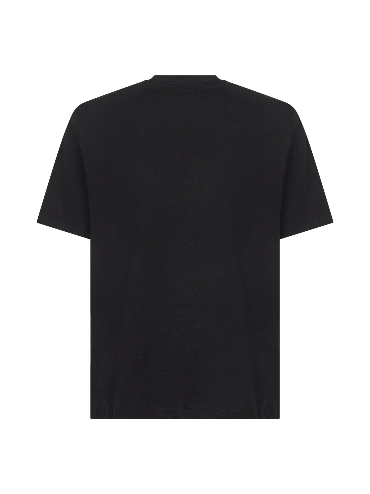 Amiri Men Black Amiri Staggered Logo T-Shirt AMIRI