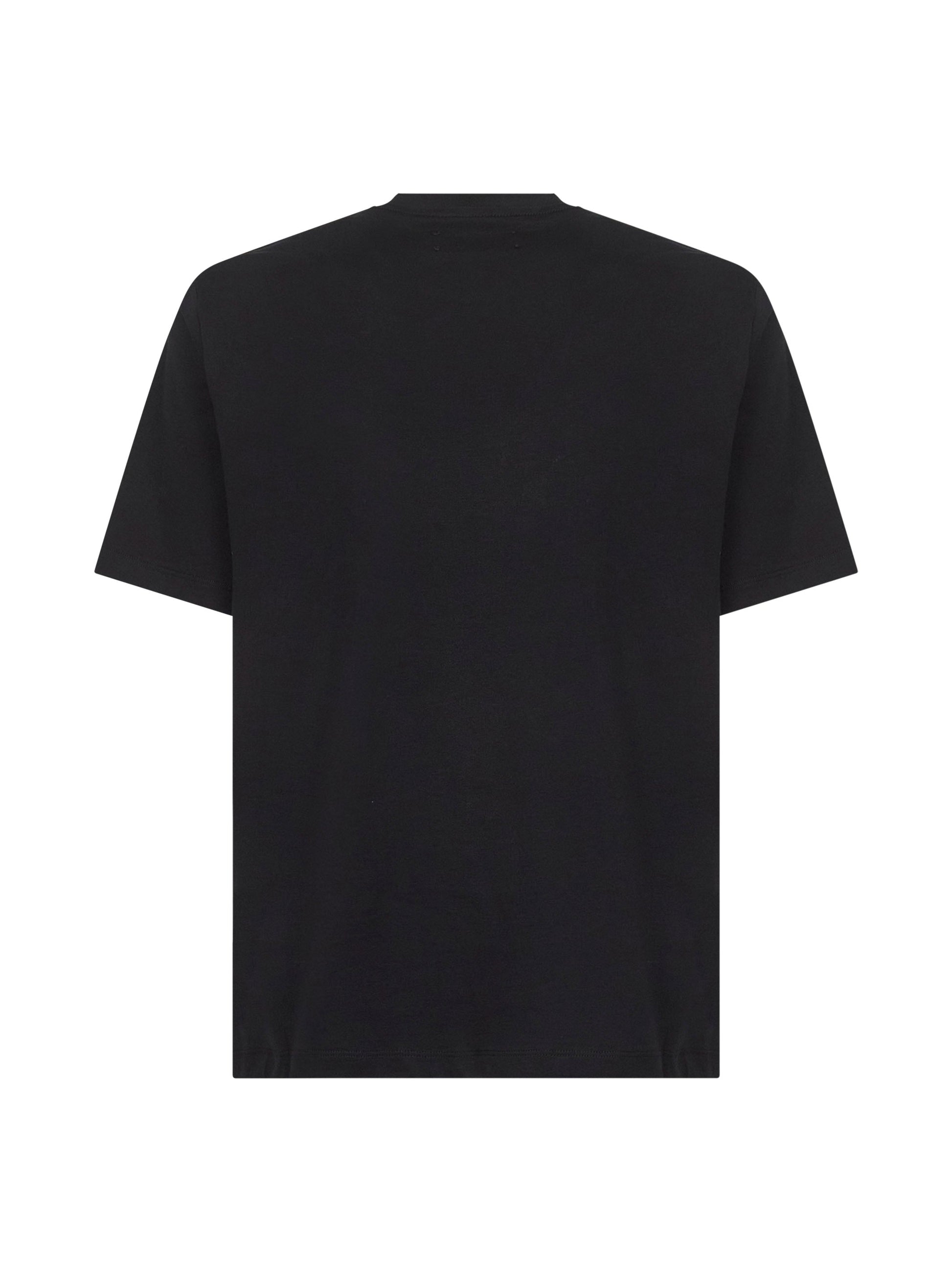 Amiri Men Black Amiri Staggered Logo T-Shirt AMIRI