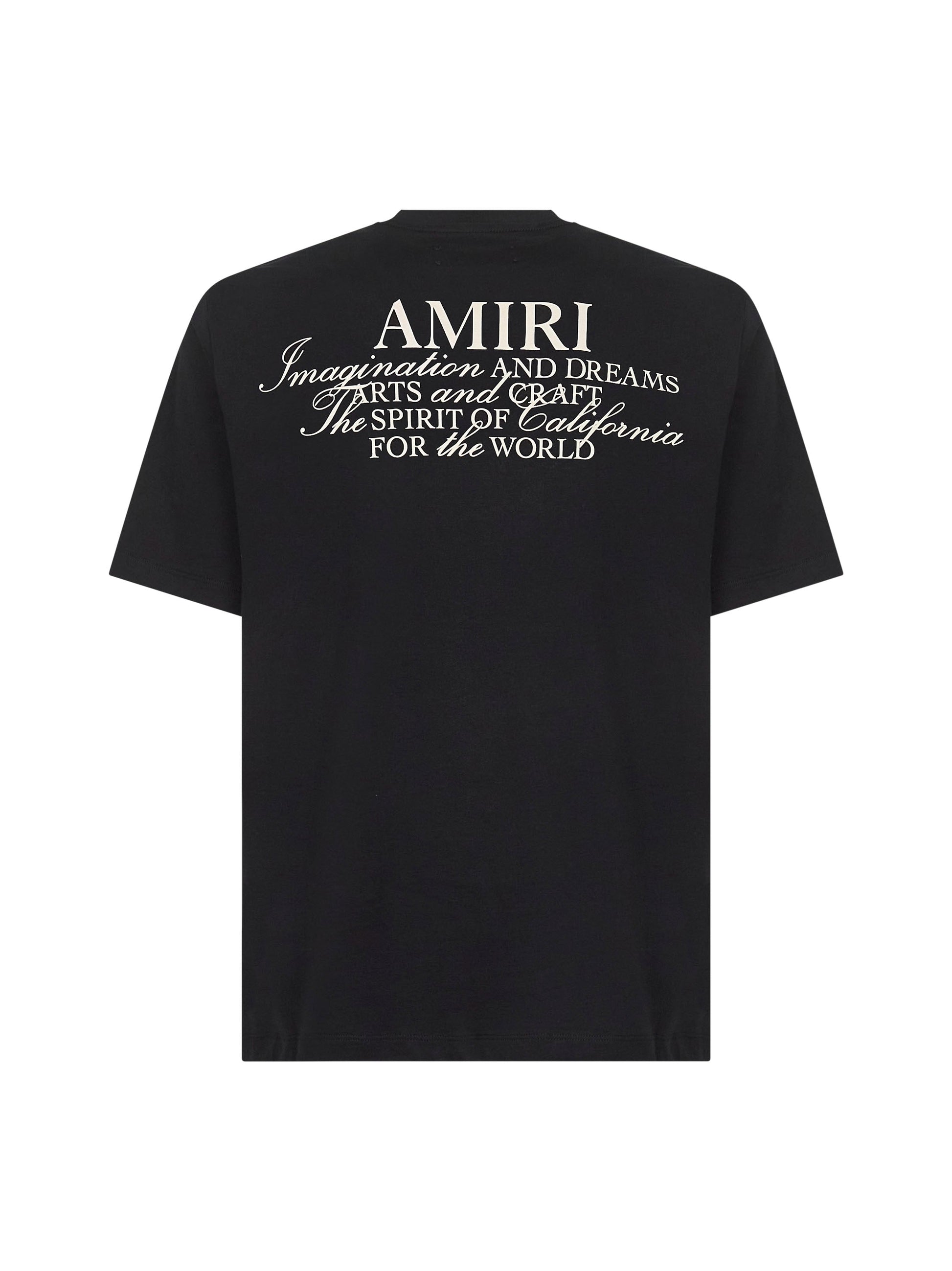 Amiri Men Black Jersey Amiri Spirit T-Shirt AMIRI