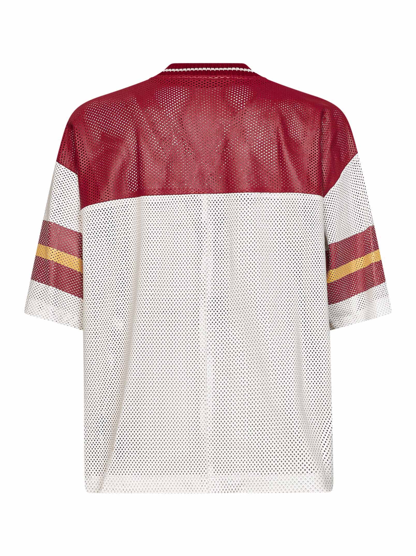 Amiri Men Ivory South Cali Openwork Leather Jersey AMIRI