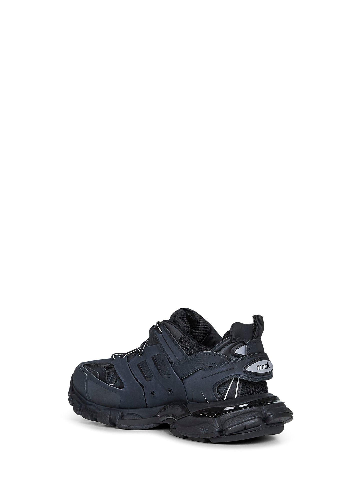 Balenciaga Men Black Mesh And Nylon Track Sneakers BALENCIAGA
