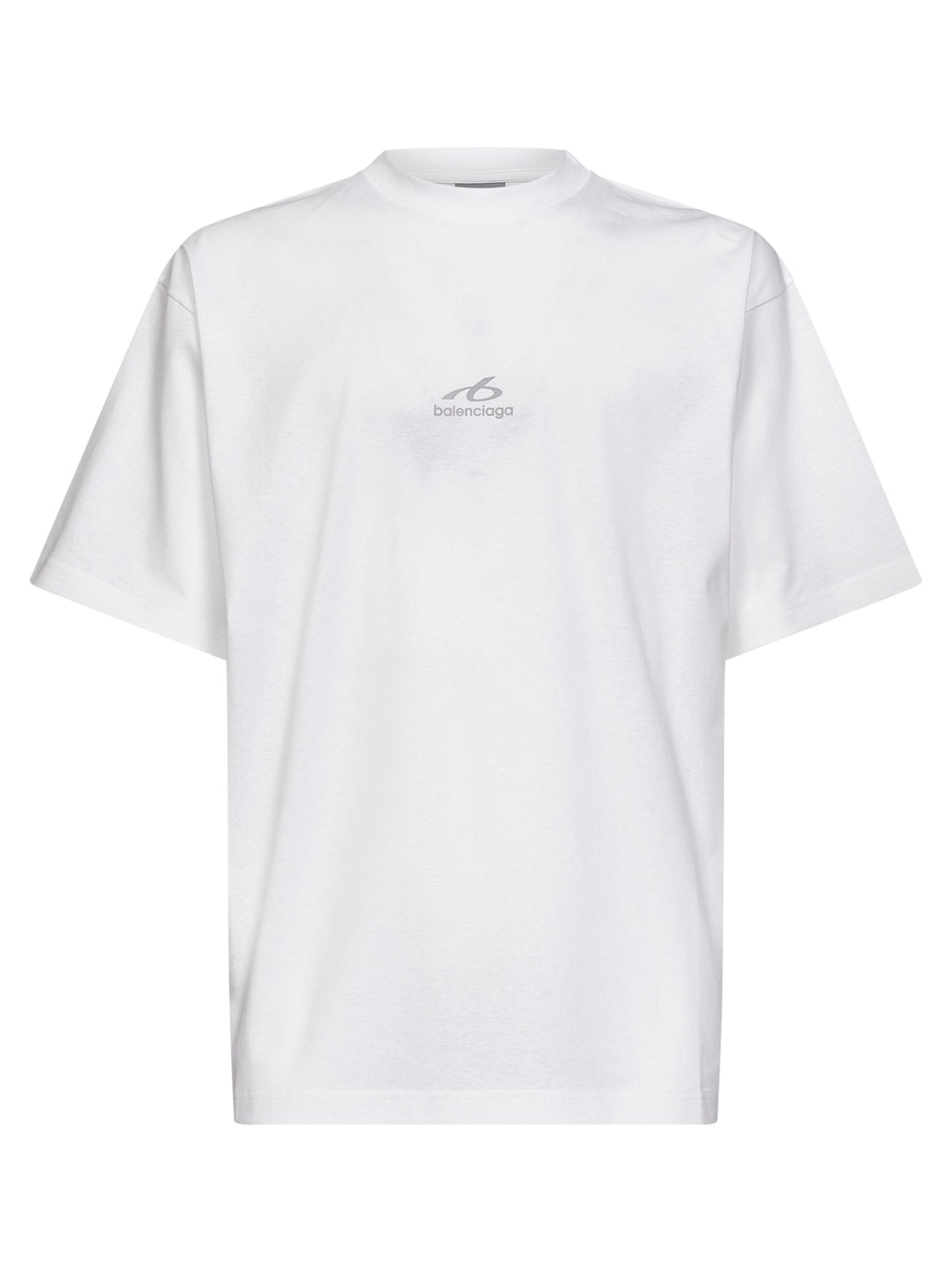 Balenciaga Men White Bodysuit Medium-Fit T-Shirt BALENCIAGA