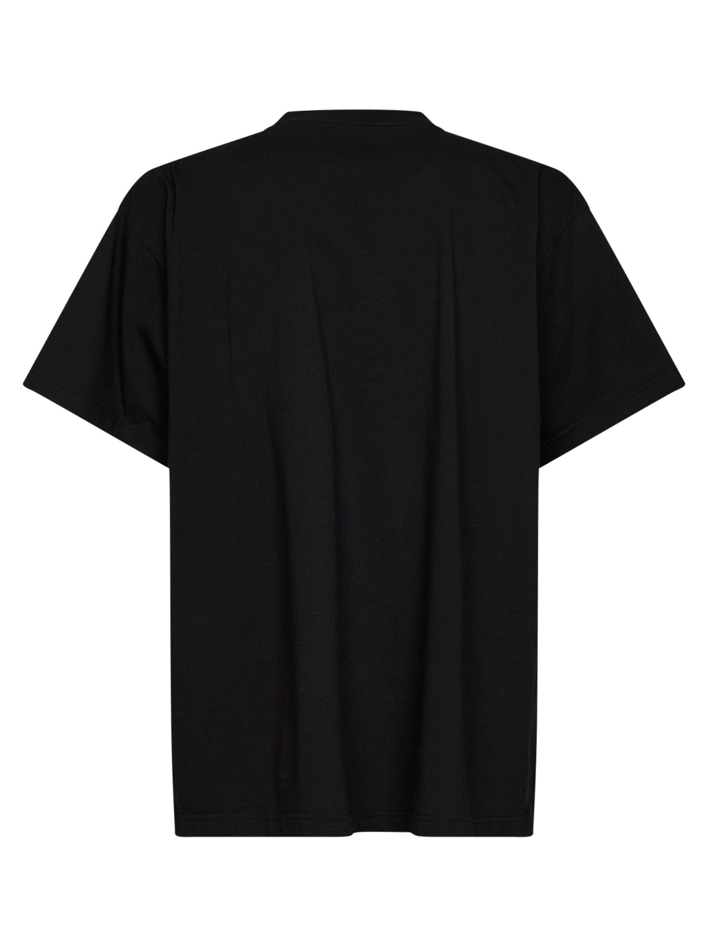 Balenciaga Men Black The Door Oversize T-Shirt BALENCIAGA