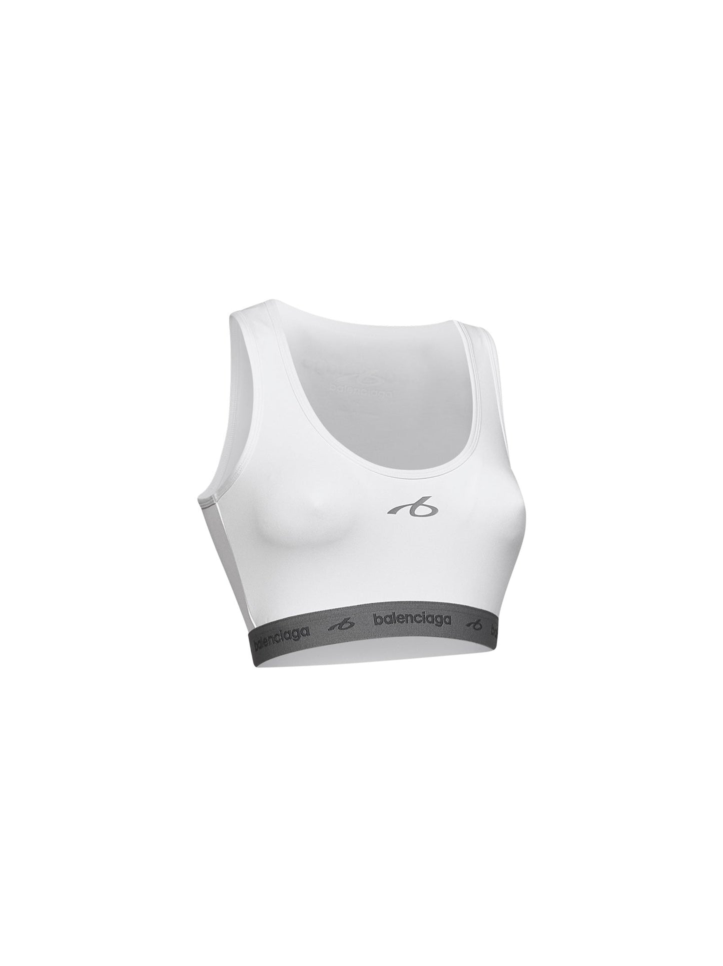 Balenciaga Women White Techwear Bra Tank Top BALENCIAGA
