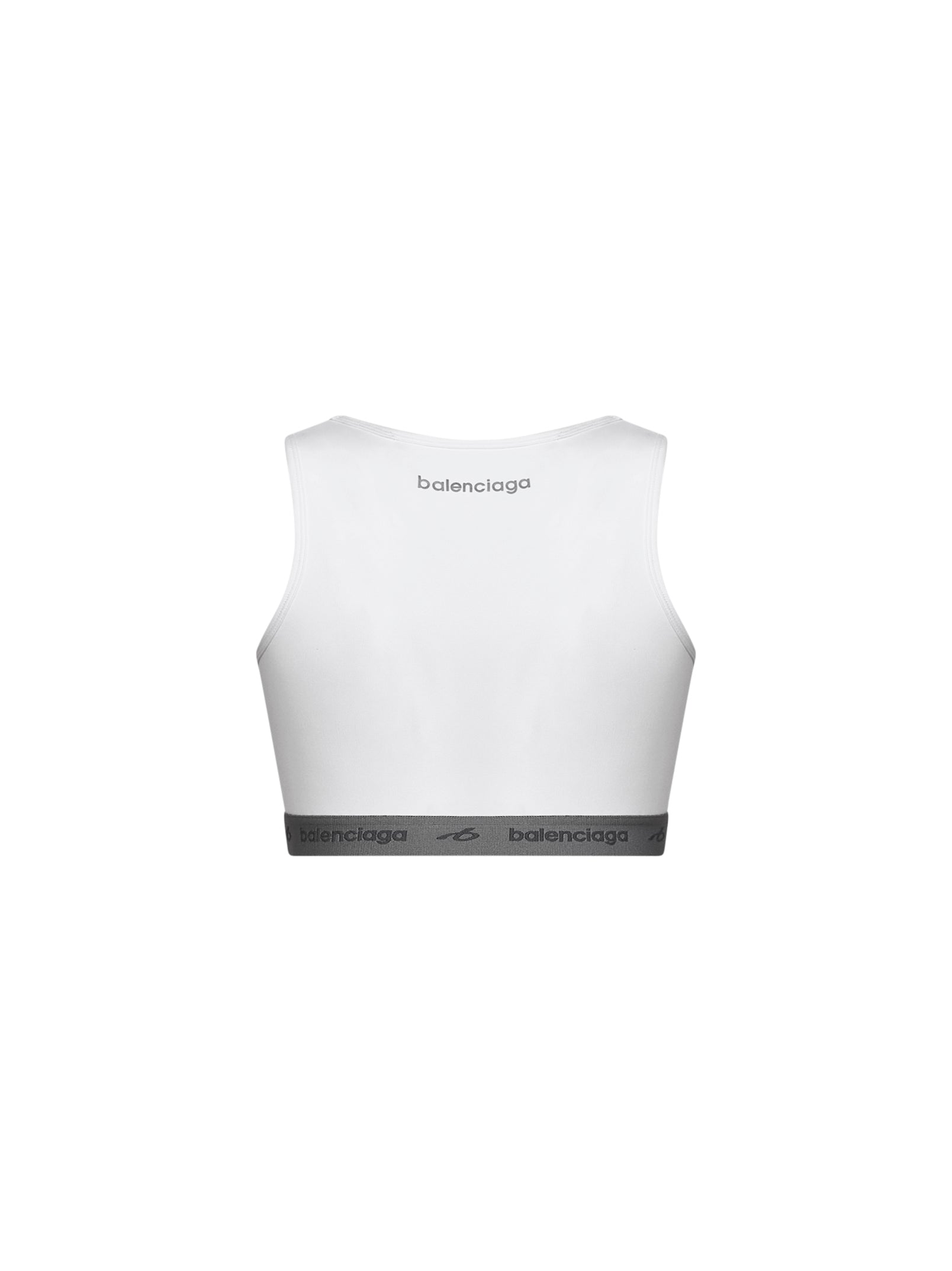 Balenciaga Women White Techwear Bra Tank Top BALENCIAGA