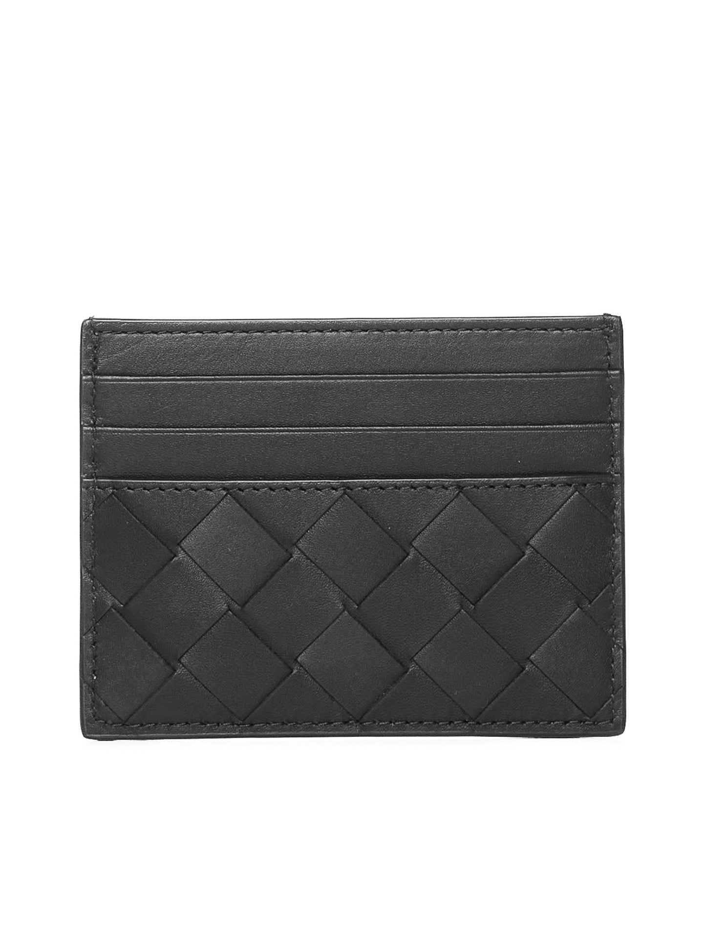 Bottega Veneta Women Intrecciato Leather Card Holder BOTTEGA VENETA