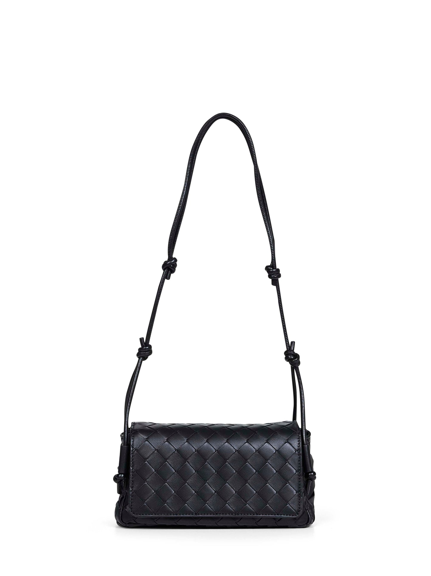 Bottega Veneta Women Black Notturno Crossbody Bag BOTTEGA VENETA