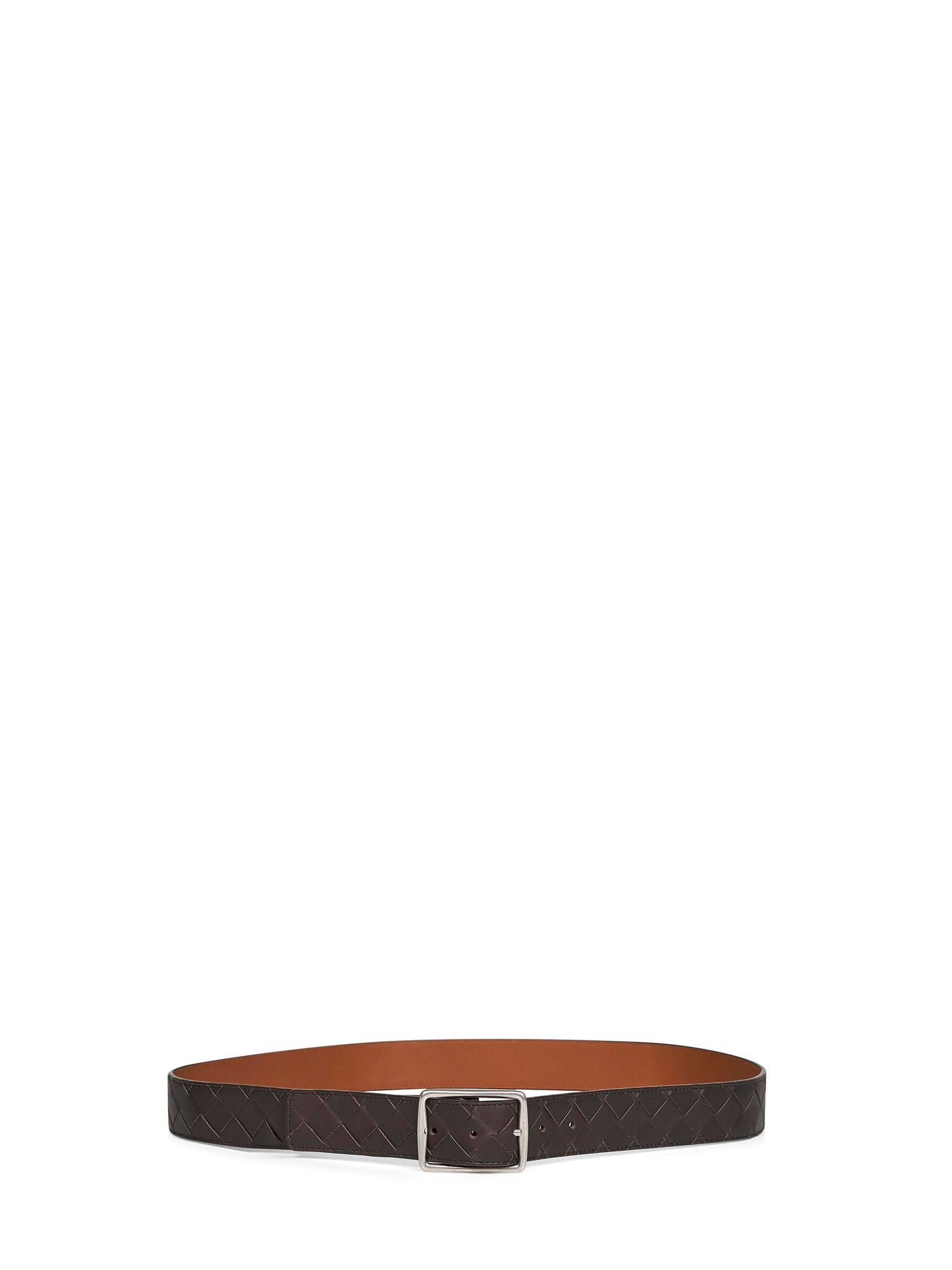 Bottega Veneta Men Two-Tone Leather Reverso Reversible Belt BOTTEGA VENETA