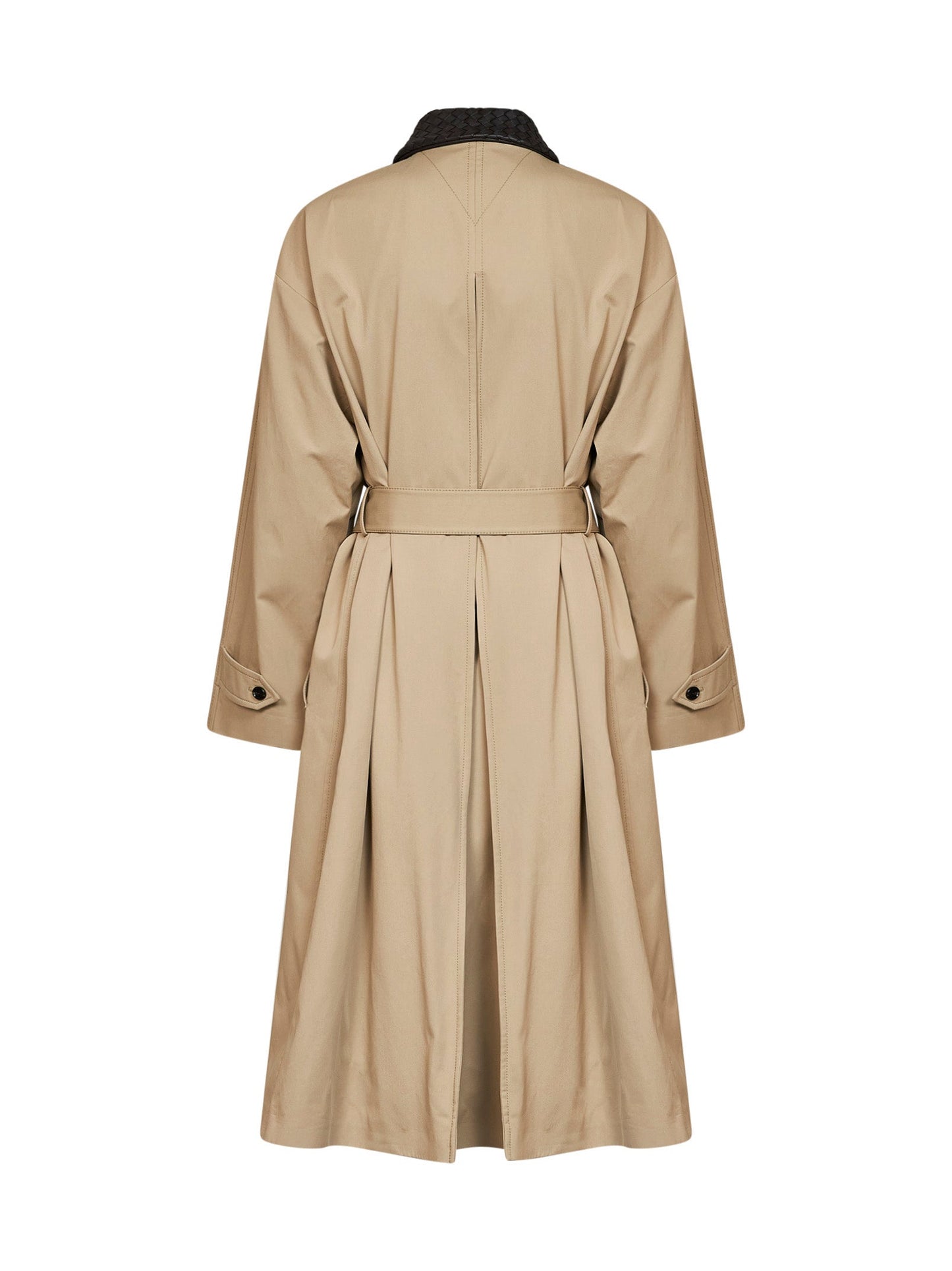 Bottega Veneta Women Sahara Lightweight Waterproof Cotton Trench Coat BOTTEGA VENETA
