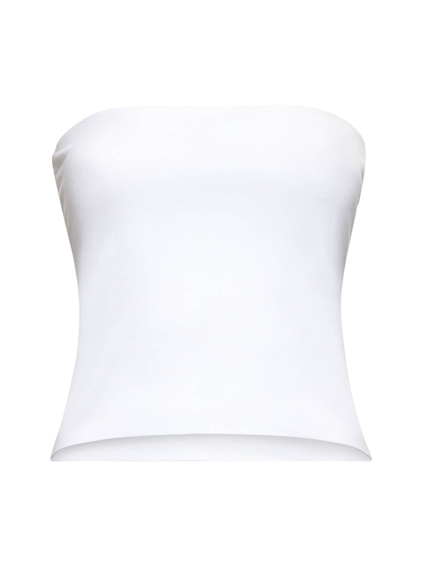 Brunello Cucinelli Women White Jersey Bandeau Top BRUNELLO CUCINELLI