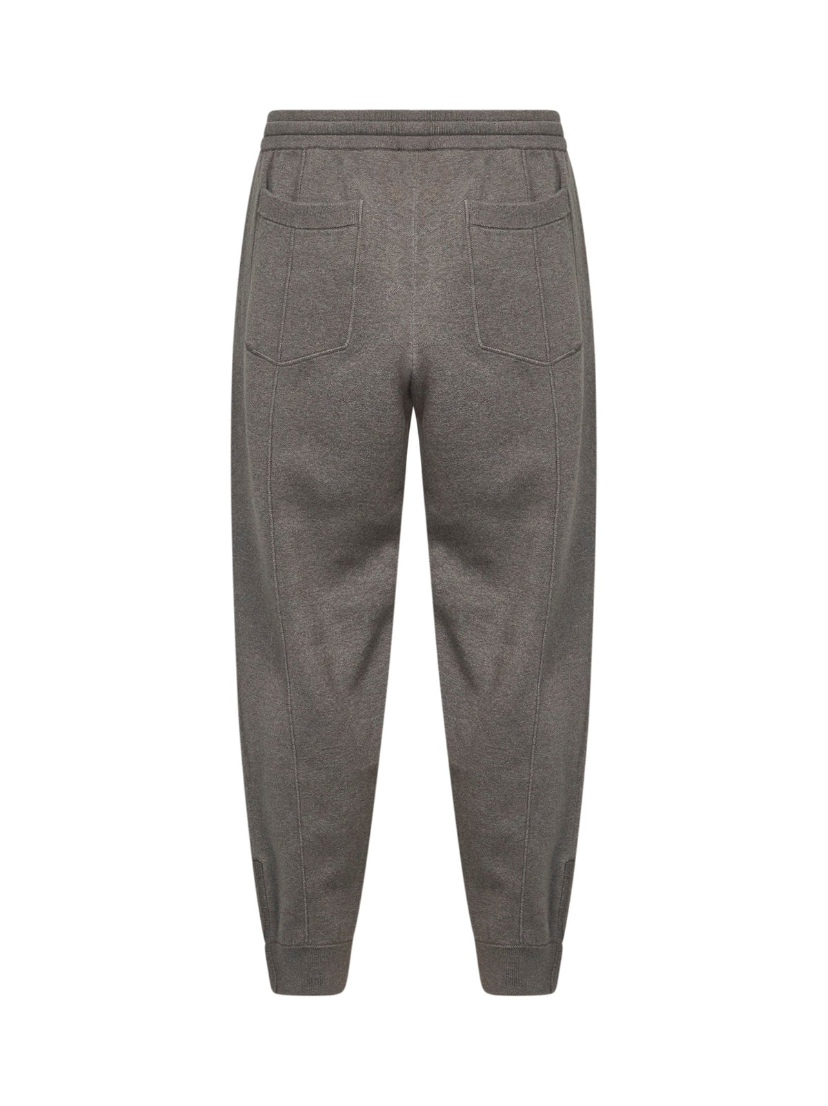 Brunello Cucinelli Men Military Cashmere Double-Knit Sweatpants BRUNELLO CUCINELLI