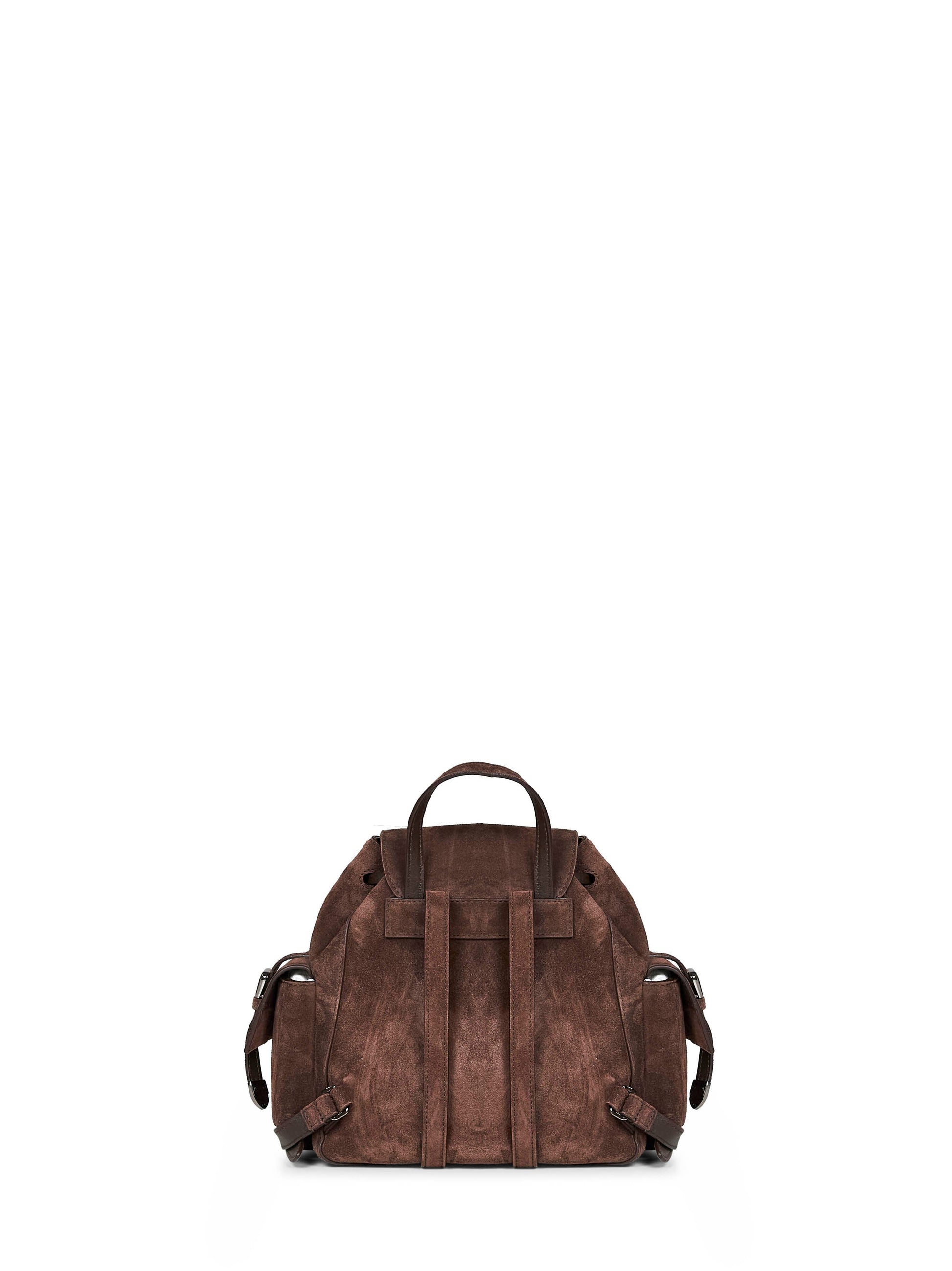 Brunello Cucinelli Women Espresso Sartorial Backpack BRUNELLO CUCINELLI