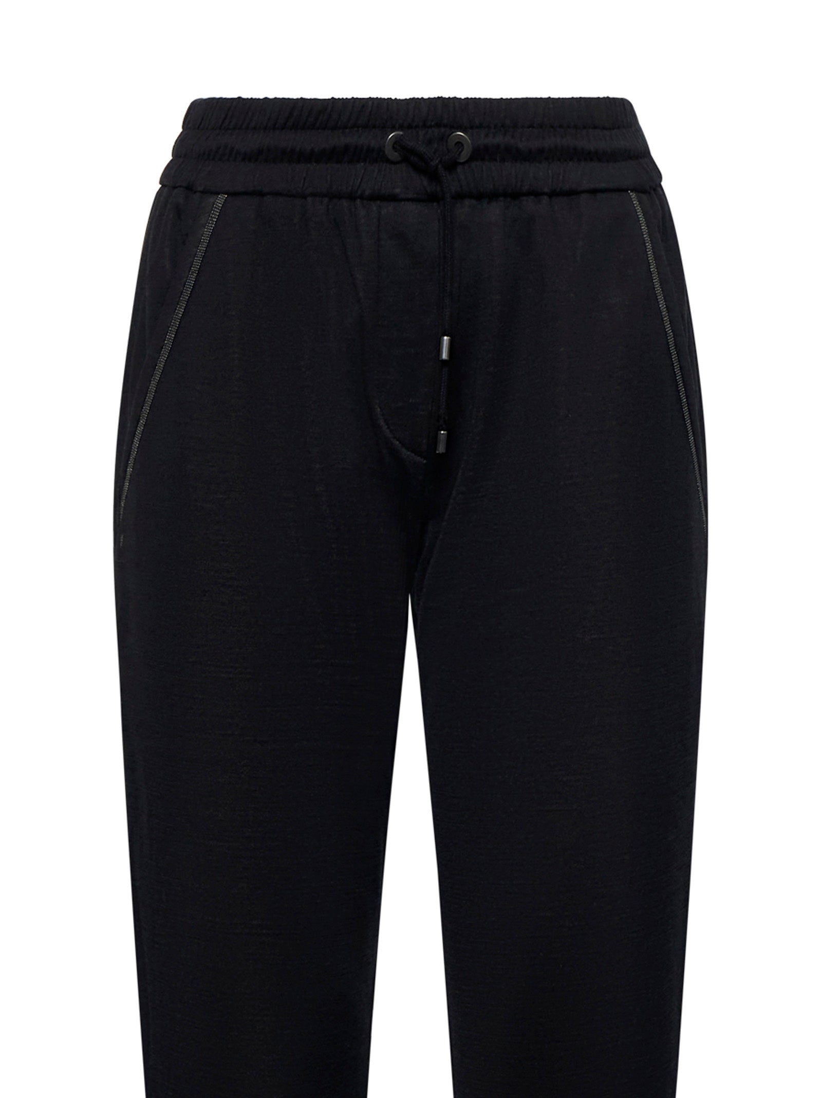 Brunello Cucinelli Women Pantalone Jogging In Cotone E Seta BRUNELLO CUCINELLI