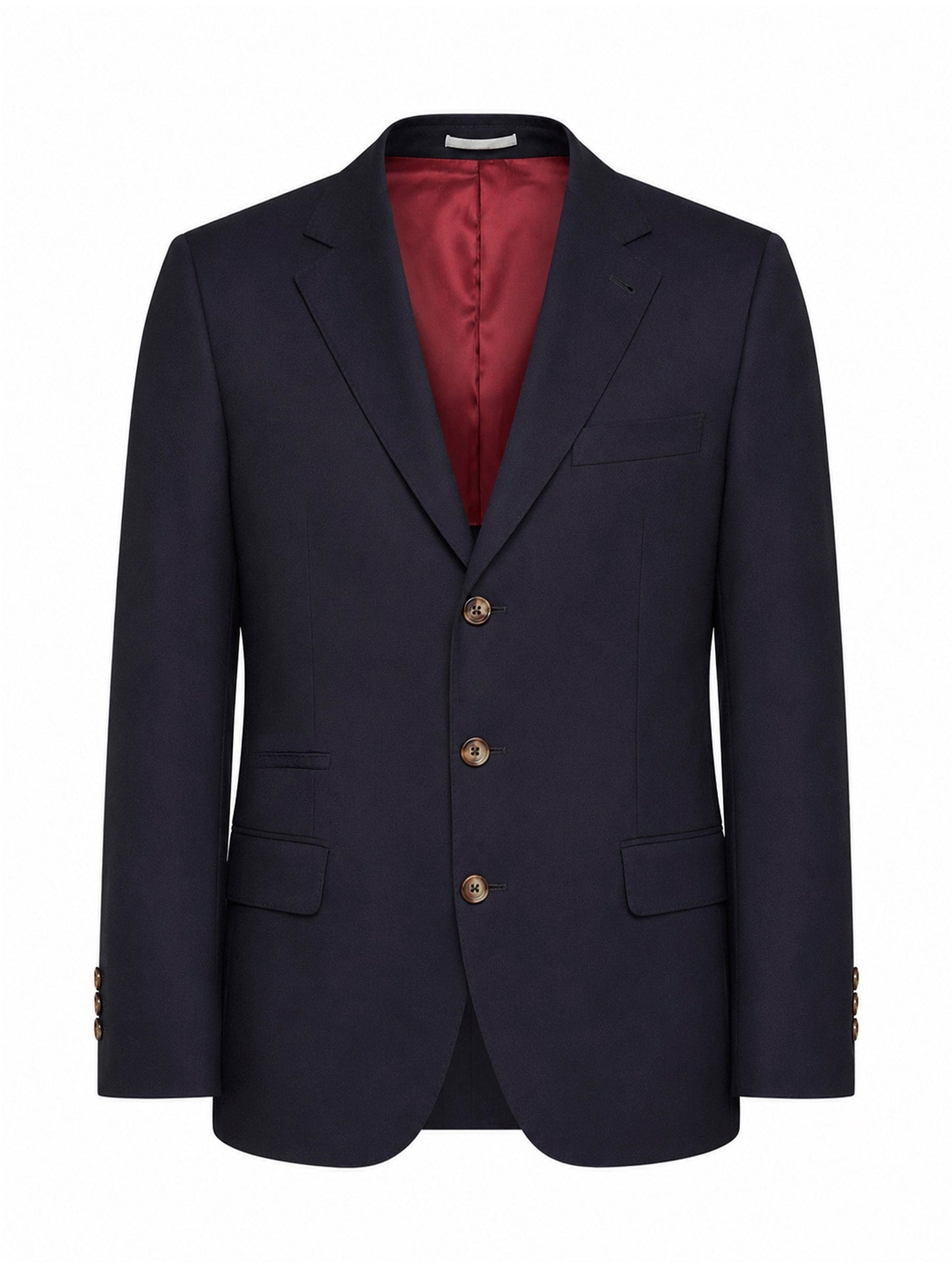 Brunello Cucinelli Men Blue Virgin Wool Flannel Deconstructed Blazer BRUNELLO CUCINELLI
