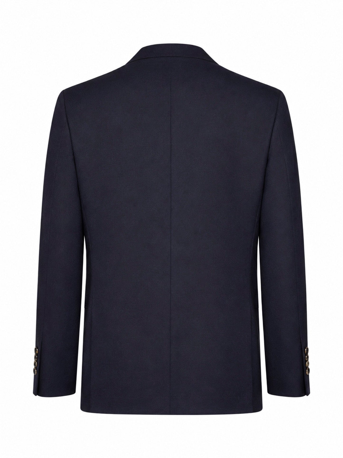 Brunello Cucinelli Men Blue Virgin Wool Flannel Deconstructed Blazer BRUNELLO CUCINELLI