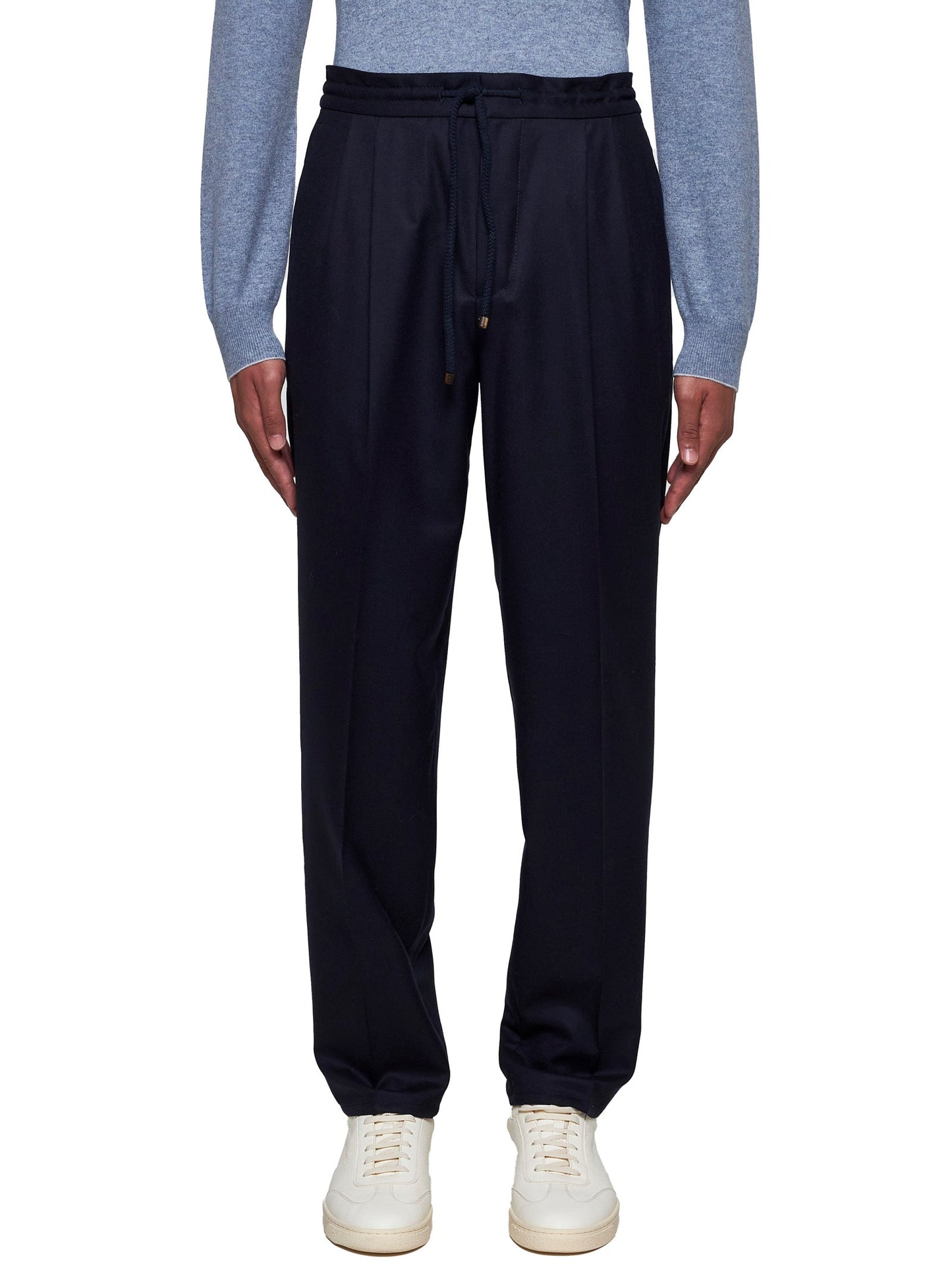 Brunello Cucinelli Men Cardigan In Maglia Di Cashmere Blu BRUNELLO CUCINELLI