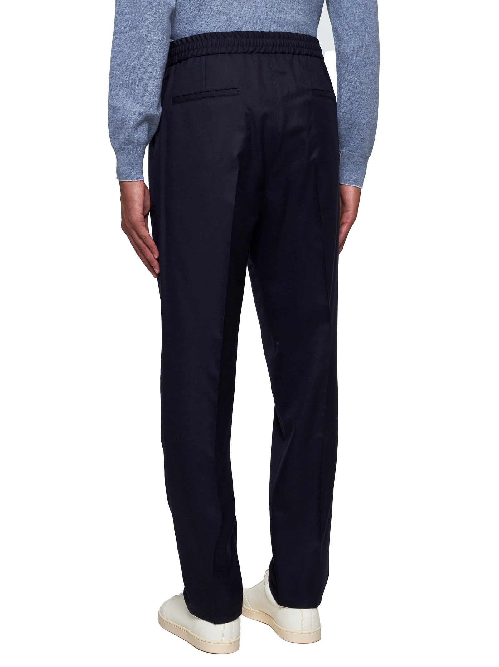 Brunello Cucinelli Men Cardigan In Maglia Di Cashmere Blu BRUNELLO CUCINELLI