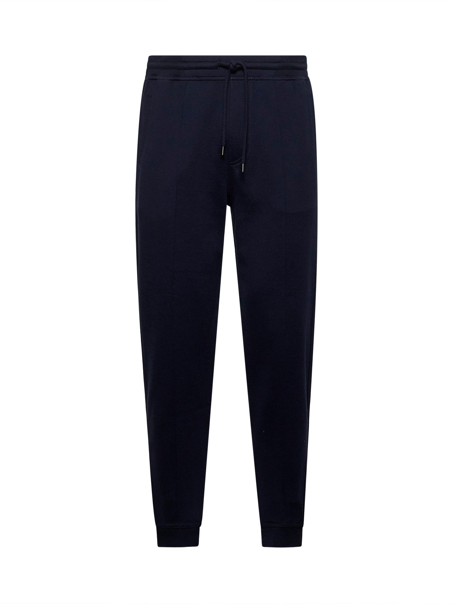 Brunello Cucinelli Men Blue Fleece Joggers BRUNELLO CUCINELLI