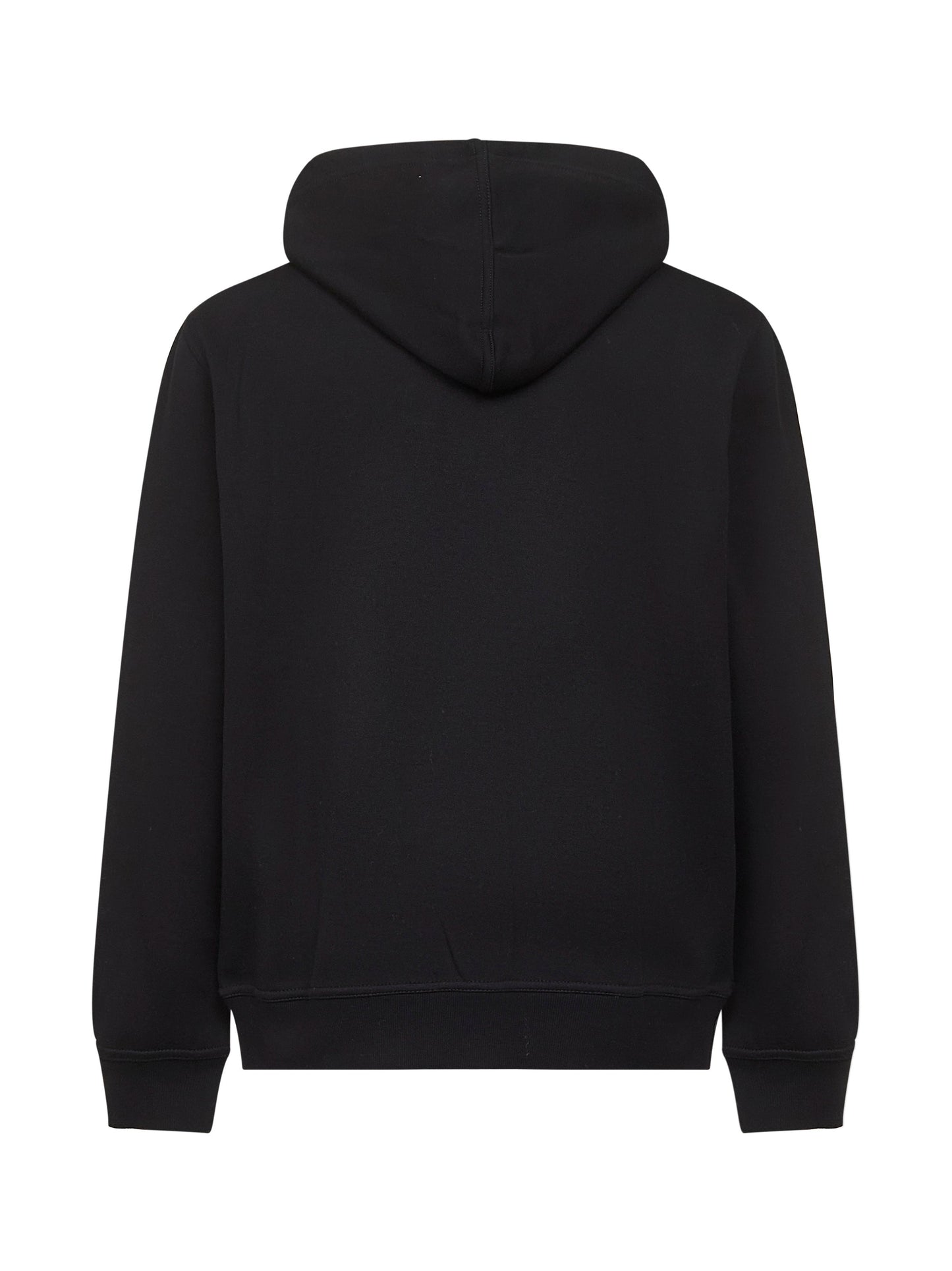 Brunello Cucinelli Men Black Double Fleece Zip-Up Hoodie BRUNELLO CUCINELLI