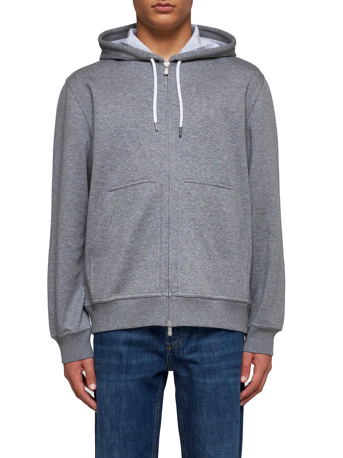 Brunello Cucinelli Men Leisure Zip-Up Sweatshirt BRUNELLO CUCINELLI