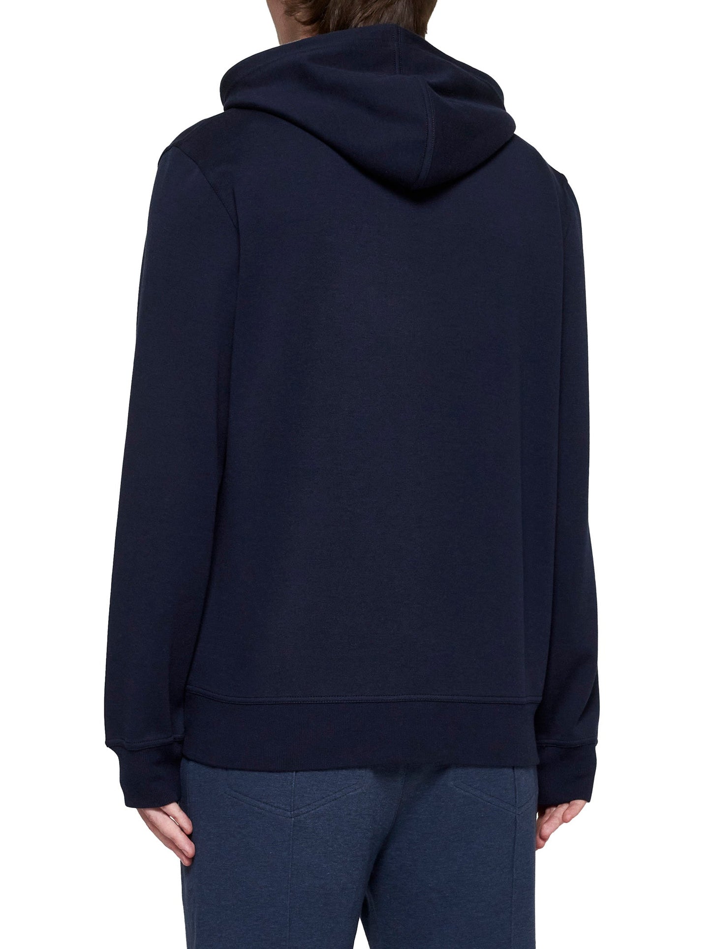 Brunello Cucinelli Men Cotton-Blend Hoodie With Zip BRUNELLO CUCINELLI