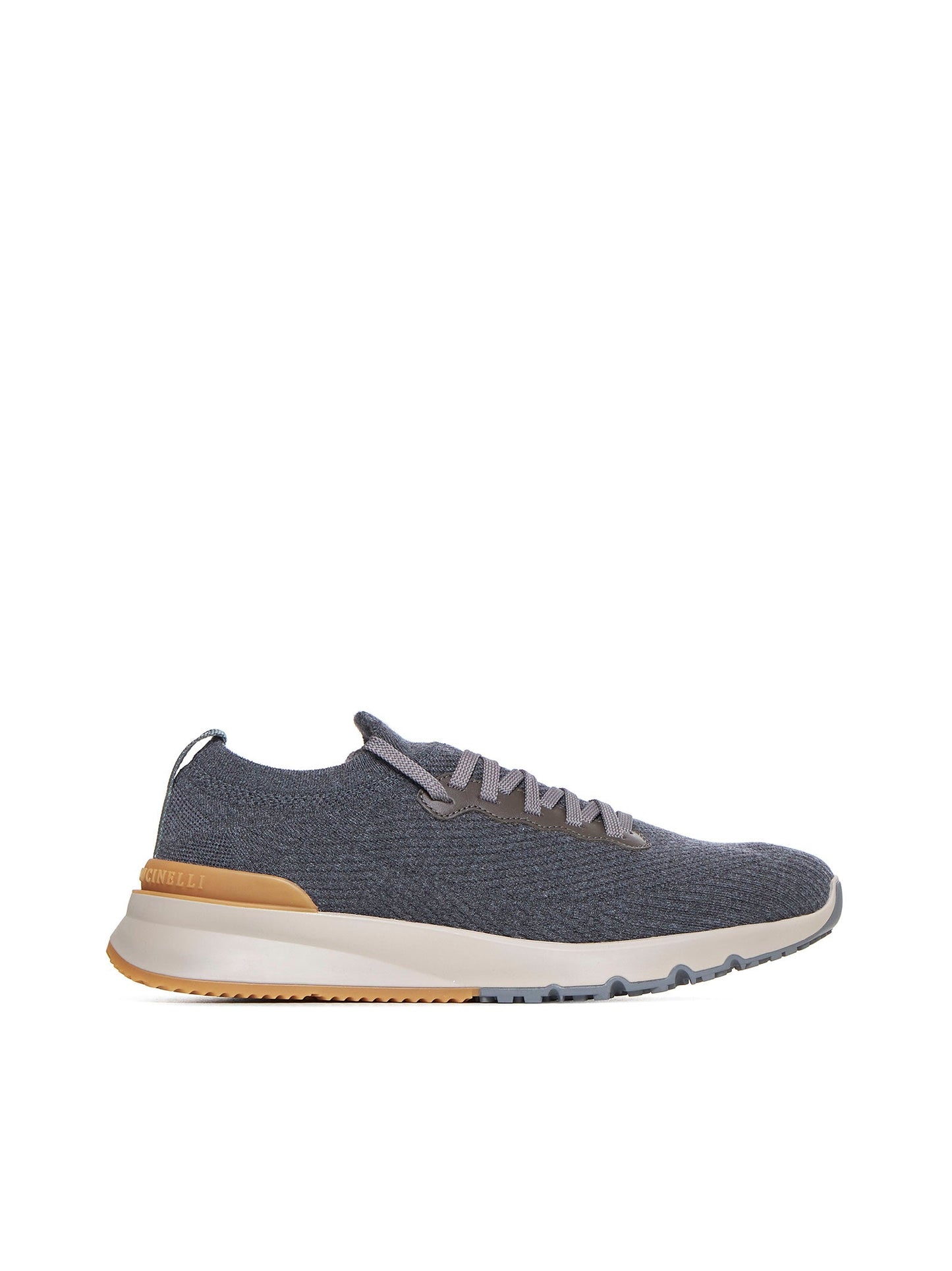Brunello Cucinelli Men Wool Knit Sneakers BRUNELLO CUCINELLI