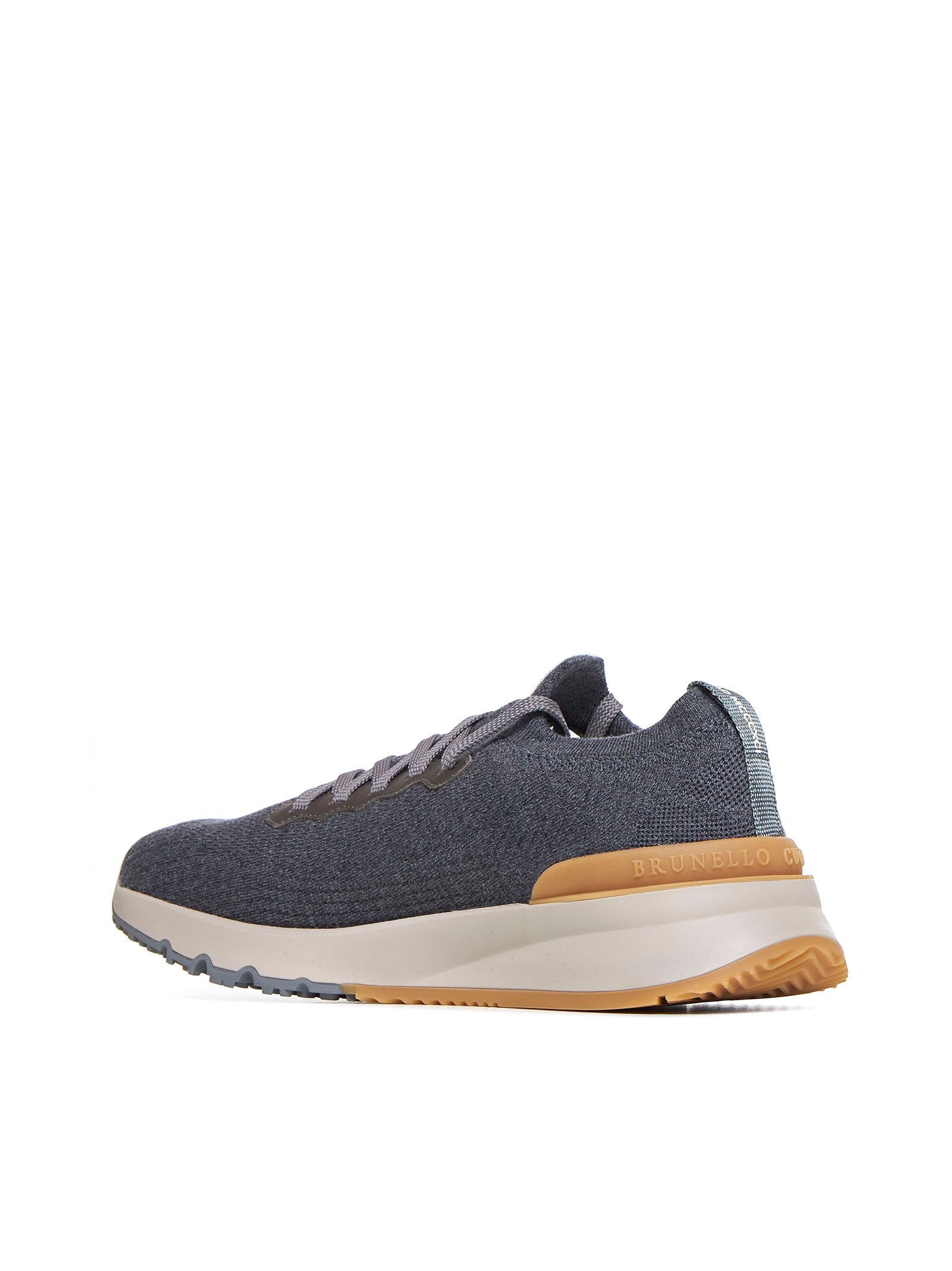 Brunello Cucinelli Men Wool Knit Sneakers BRUNELLO CUCINELLI