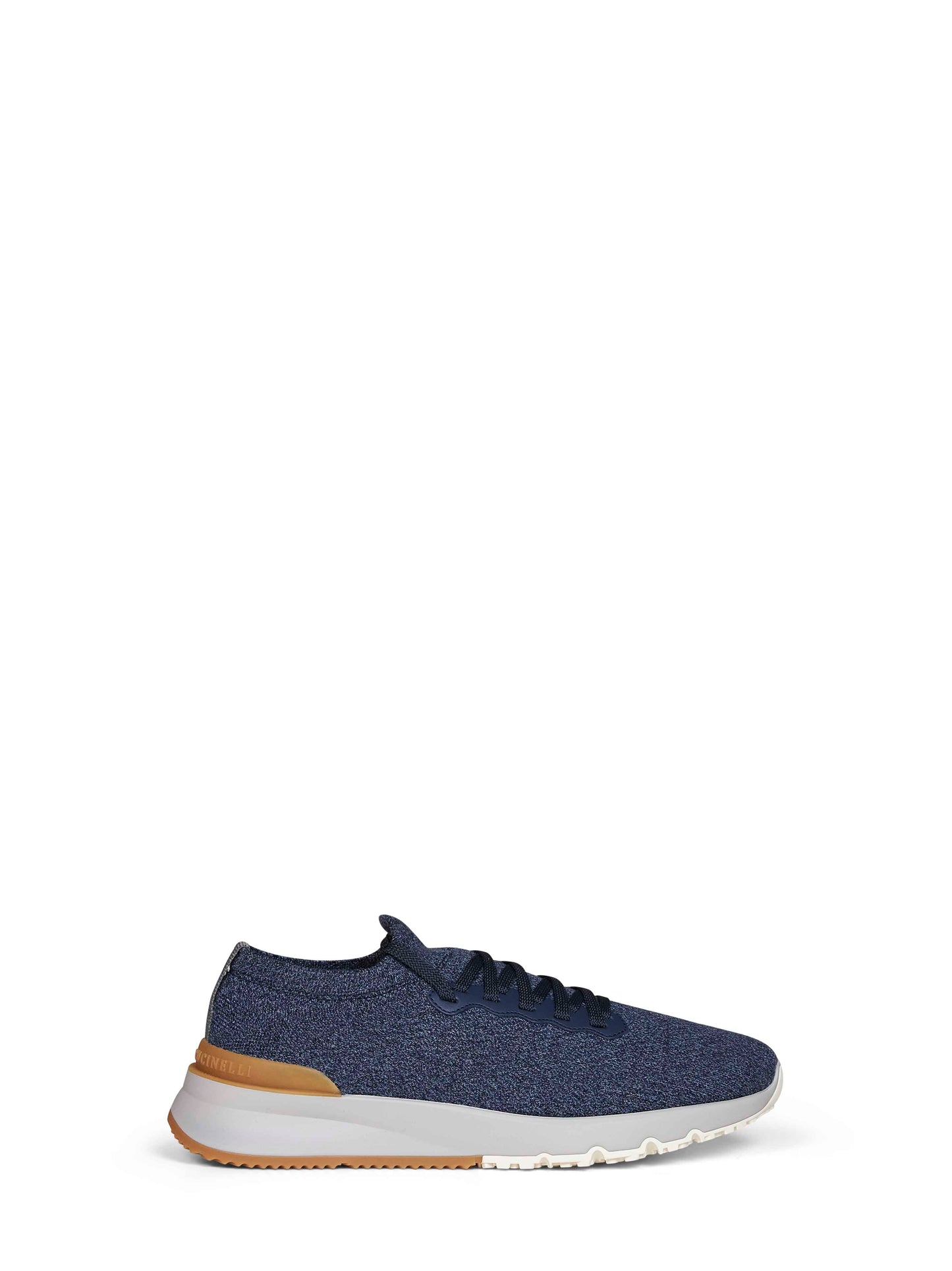 Brunello Cucinelli Men Denim Wool Knit Runners BRUNELLO CUCINELLI