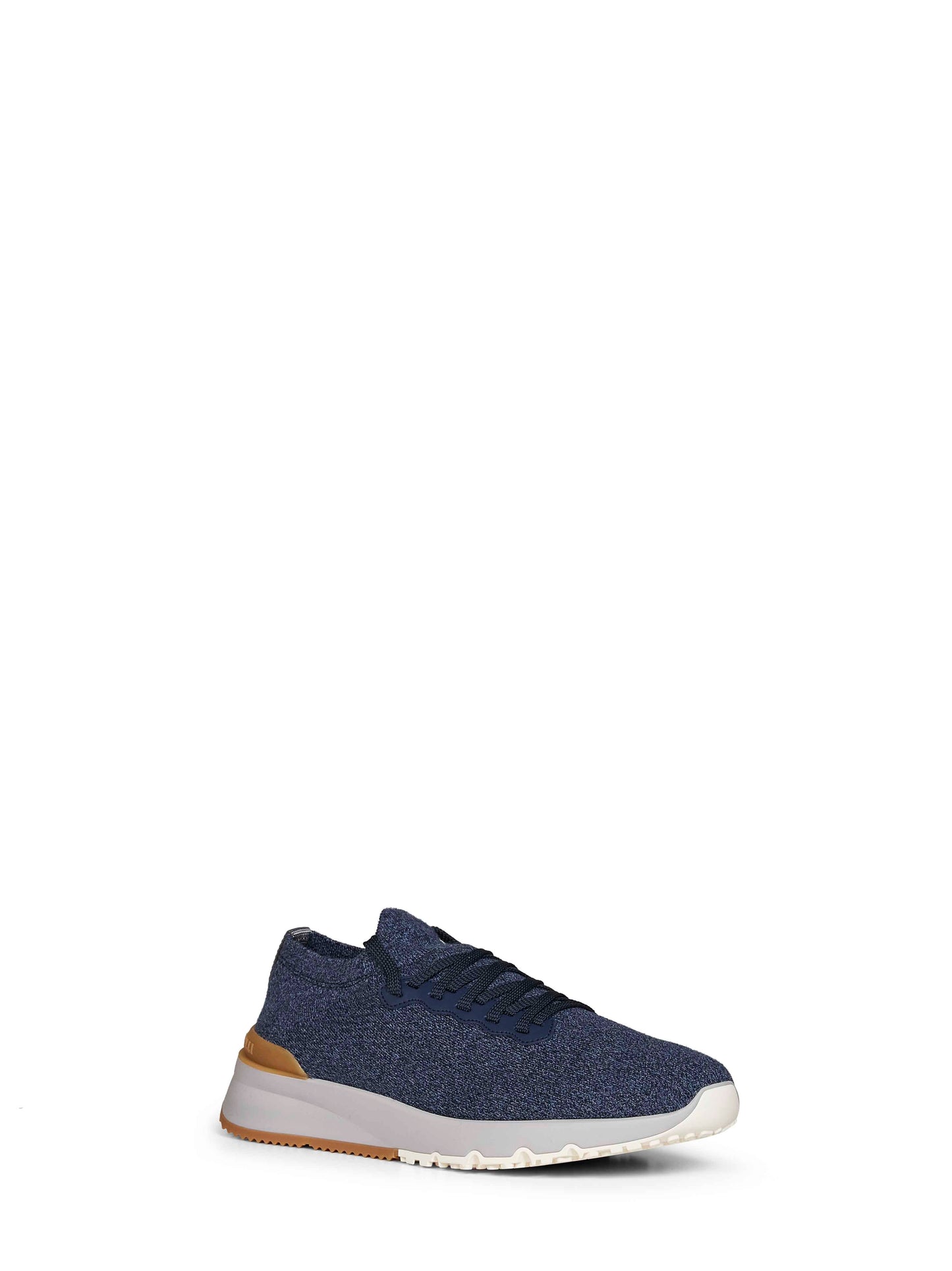 Brunello Cucinelli Men Denim Wool Knit Runners BRUNELLO CUCINELLI
