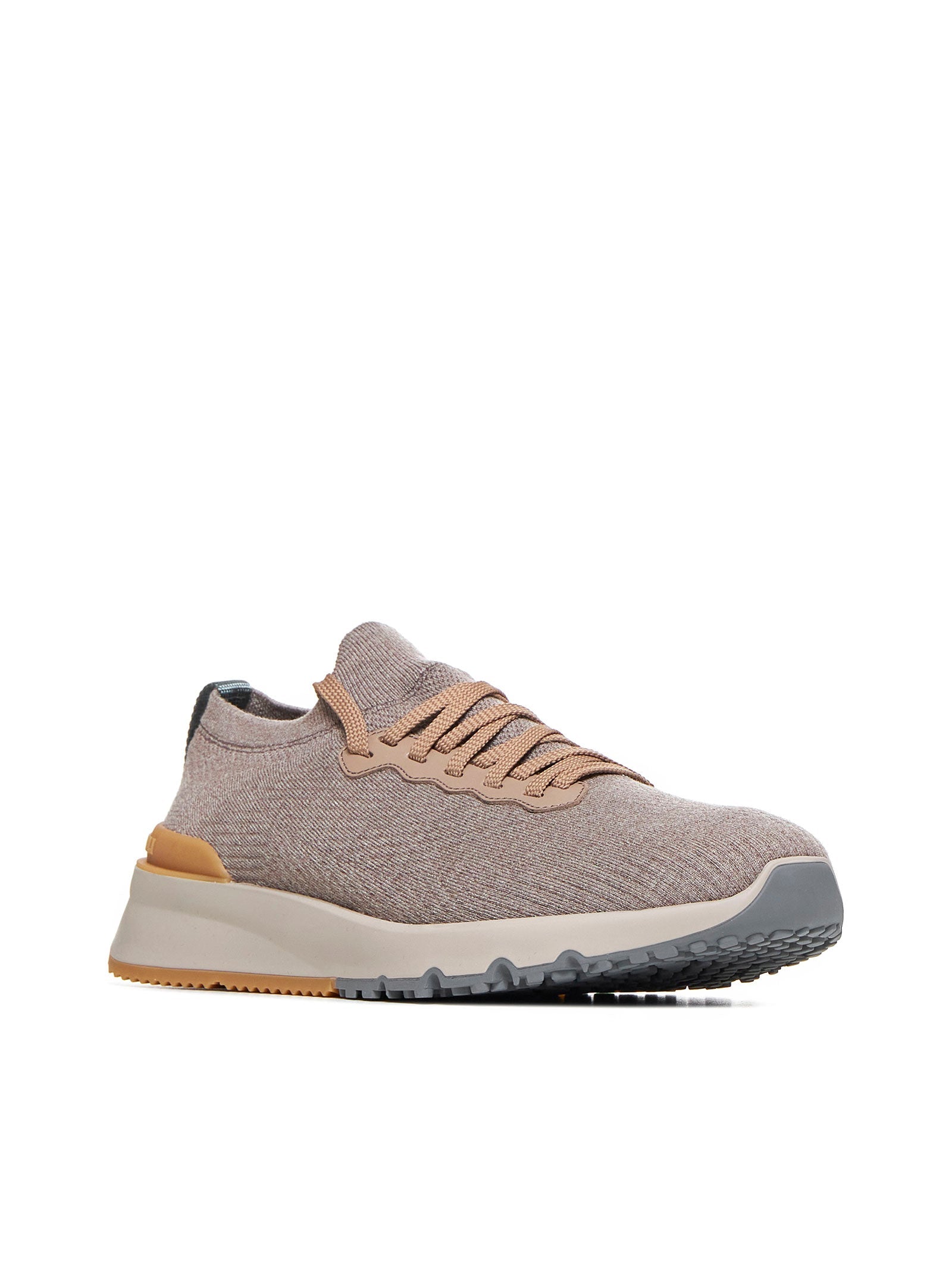 Brunello Cucinelli Men Runners Sneakers In Wool Knit BRUNELLO CUCINELLI