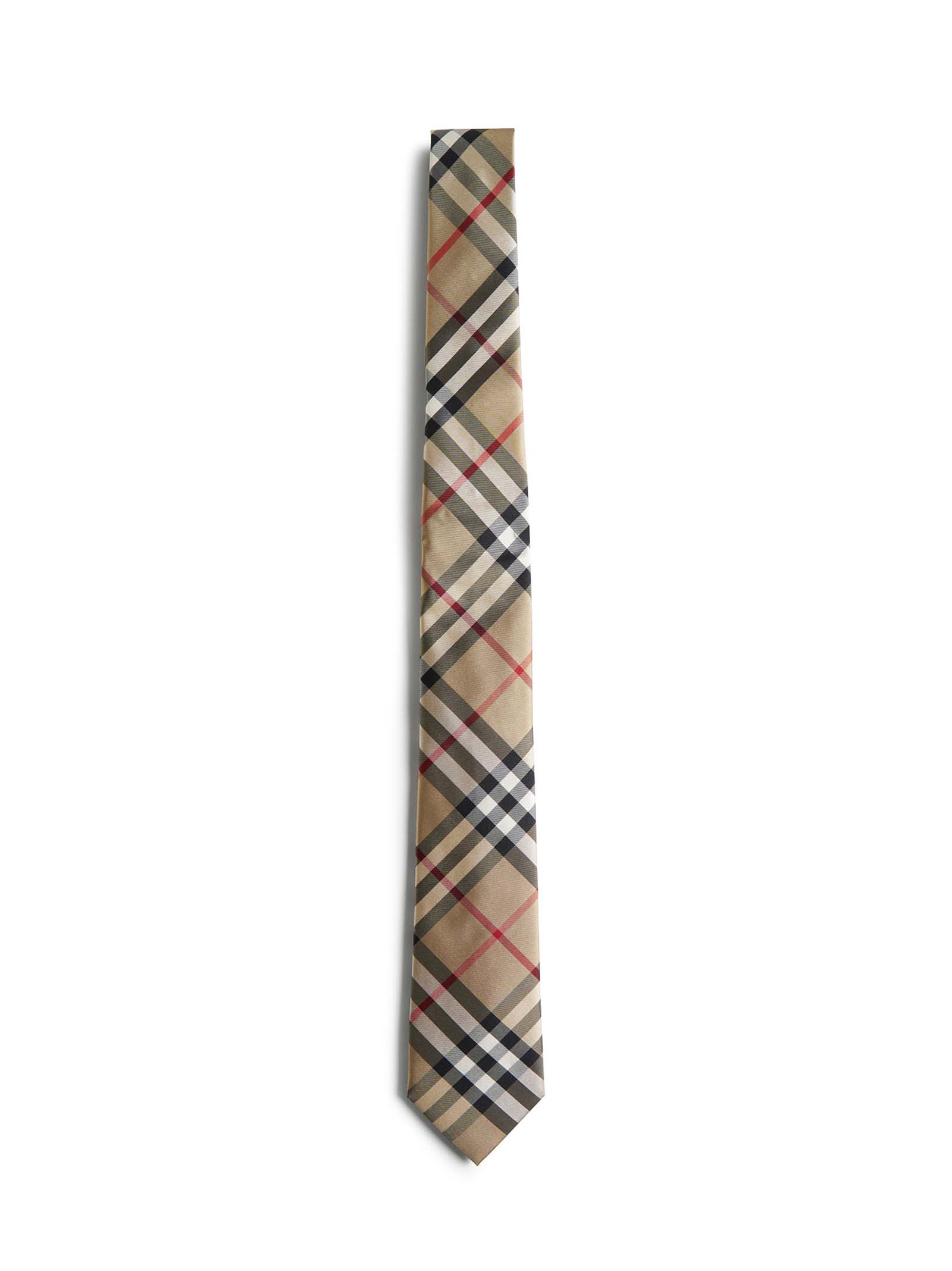 Burberry Men Check Silk Tie BURBERRY