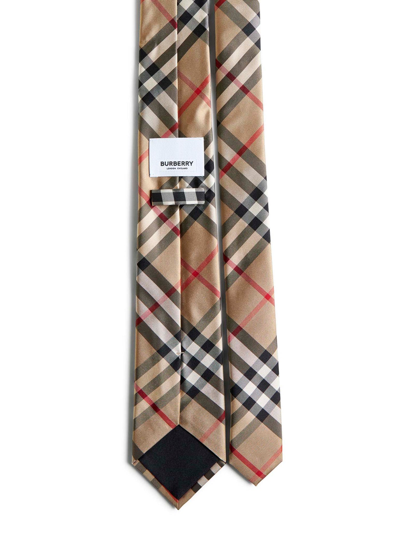 Burberry Men Check Silk Tie BURBERRY