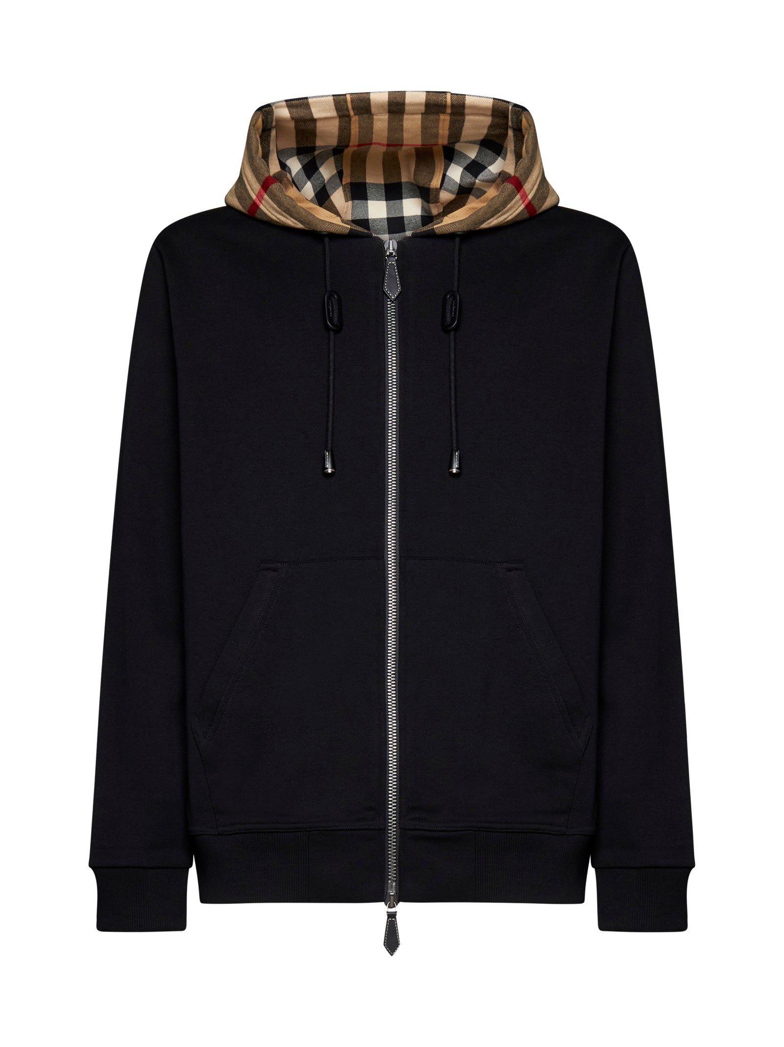 Burberry Men Check Hoodie BURBERRY